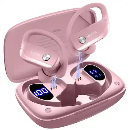 VEATOOL
Model No: <10m
Transmission Distance: <10m
Ear Bud Battery: 3.7V 30mAh
Charging Case Battery: 3.7V 300mAh