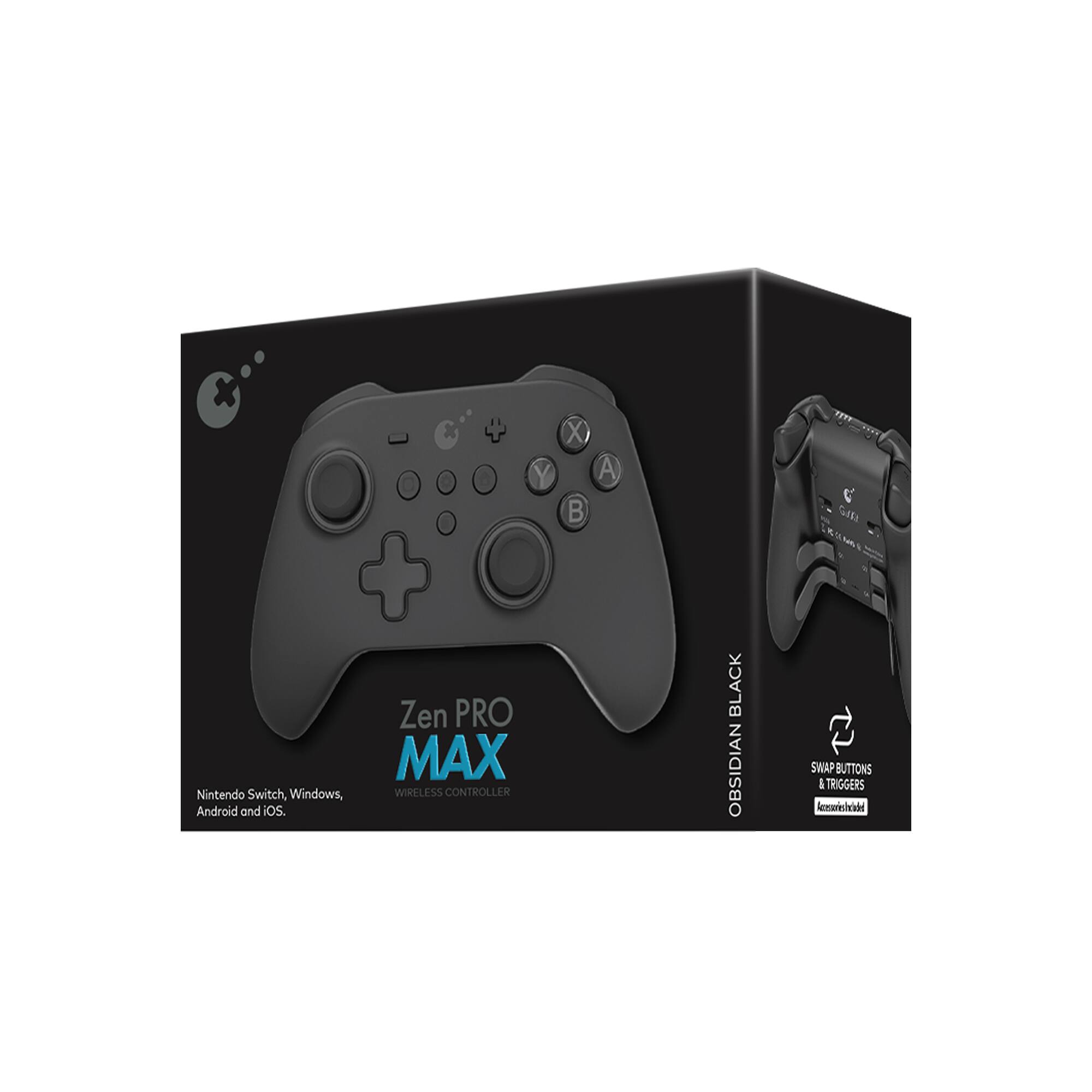 Zen Pro Max Wireless Gaming Controller for Nintendo Switch Black