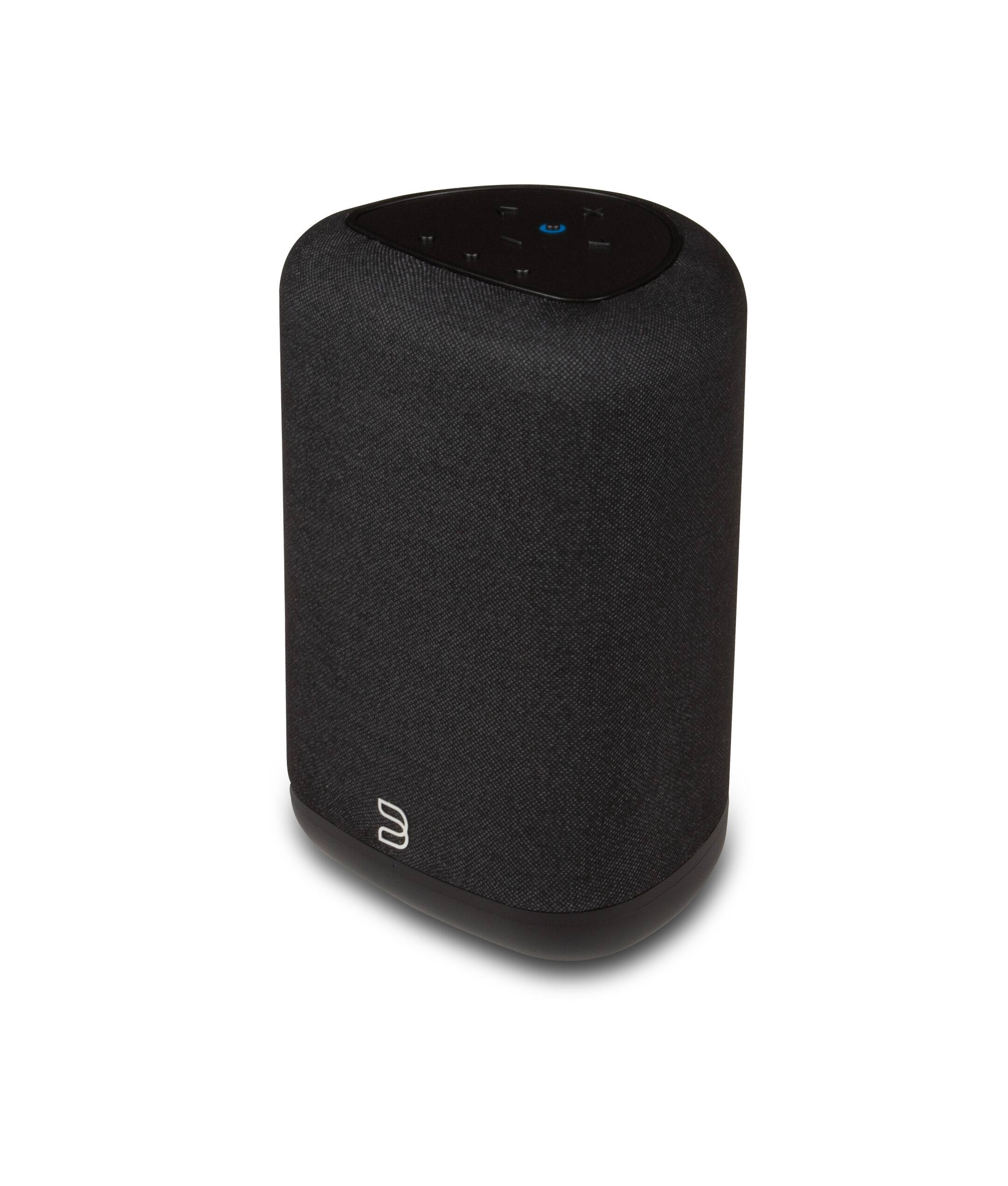 Angle. Bluesound - Bluesound Pulse Flex All-In-One Music Streaming Speaker (2025), Black - Black.