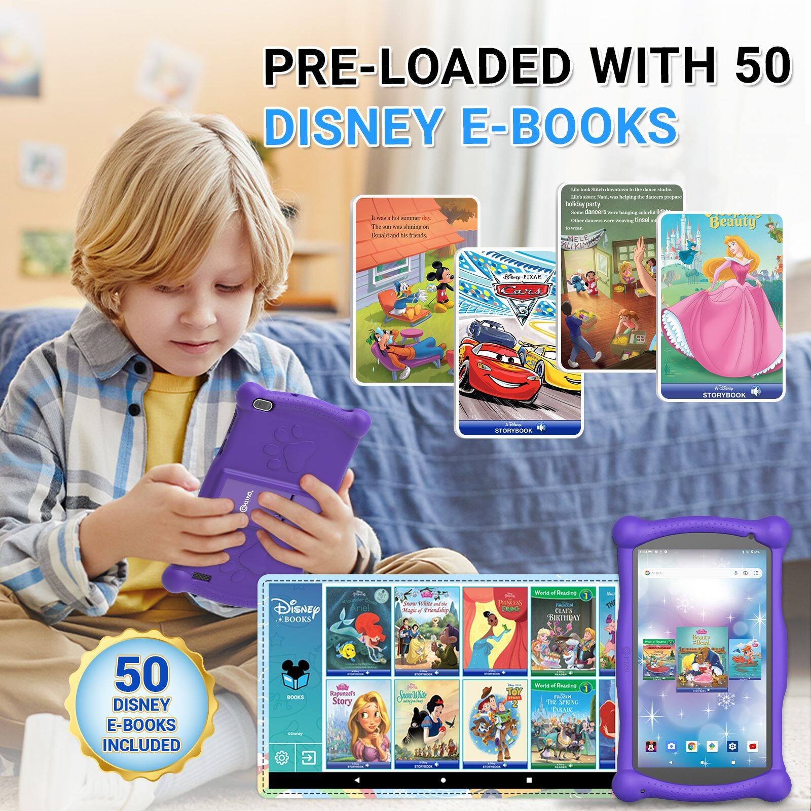 PRE-LOADED WITH 50 DISNEY E-BOOKS
50 DISNEY E-BOOKS INCLUDED
- It was a very special day for Donald and his friends.
- It was a very special holiday party for Donald and his friends.
- A Cinderella Storybook
- Beauty and the Beast Storybook
- Disney Storybook
- Rapunzel
- Snow White and the Seven Dwarfs
- The Lion King
- The Little Mermaid
- The Princess and the Frog
- The Jungle Book
- The Incredibles
- The Muppet Movie
- The Princess and the Frog
- The Lion King
- The Little Mermaid
- The Princess and the Frog
- The Jungle Book
- The Incredibles
- The Muppet Movie
- The Princess and the Frog
- The Lion King
- The Little Mermaid
- The Princess and the Frog
- The Jungle Book
- The Incredibles
- The Muppet Movie
- The Princess and the Frog
- The Lion King
- The Little Mermaid
- The Princess and the Frog
- The Jungle Book
- The Incredibles
- The Muppet Movie
- The Princess and the Frog
-