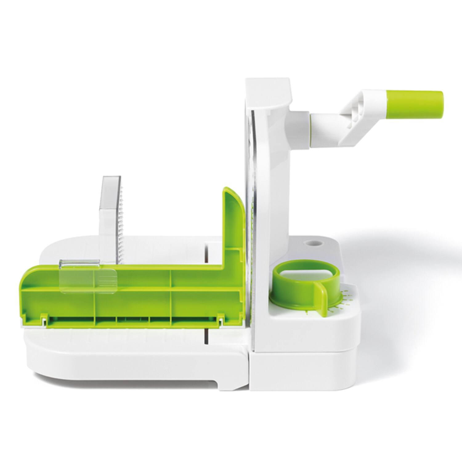Front. Starfrit - Starfrit 092968-002-0000 Deli Slicer, Green/white - Green.