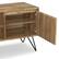 Alt View 4. Simpli Home - Hunter Solid Mango Wood 60 inch Wide Industrial TV Media Stand For TVs up to 65 inches - Natural.