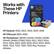 Works with These HP Printers
HP DeskJet 3520, 3521, 3522, 3525, 3526
HP OfficeJet 4620, 4622
HP PhotoSmart B8550, C6340, C6350, C6380, D5445, D5460, D7560, 5510, 5511, 5512, 5514, 5515, 5520, 5522, 5525, 6510, 6512, 6515, 6520, 6525, 7510, 7515, 7520, 7525, Plus, Premium, eStation