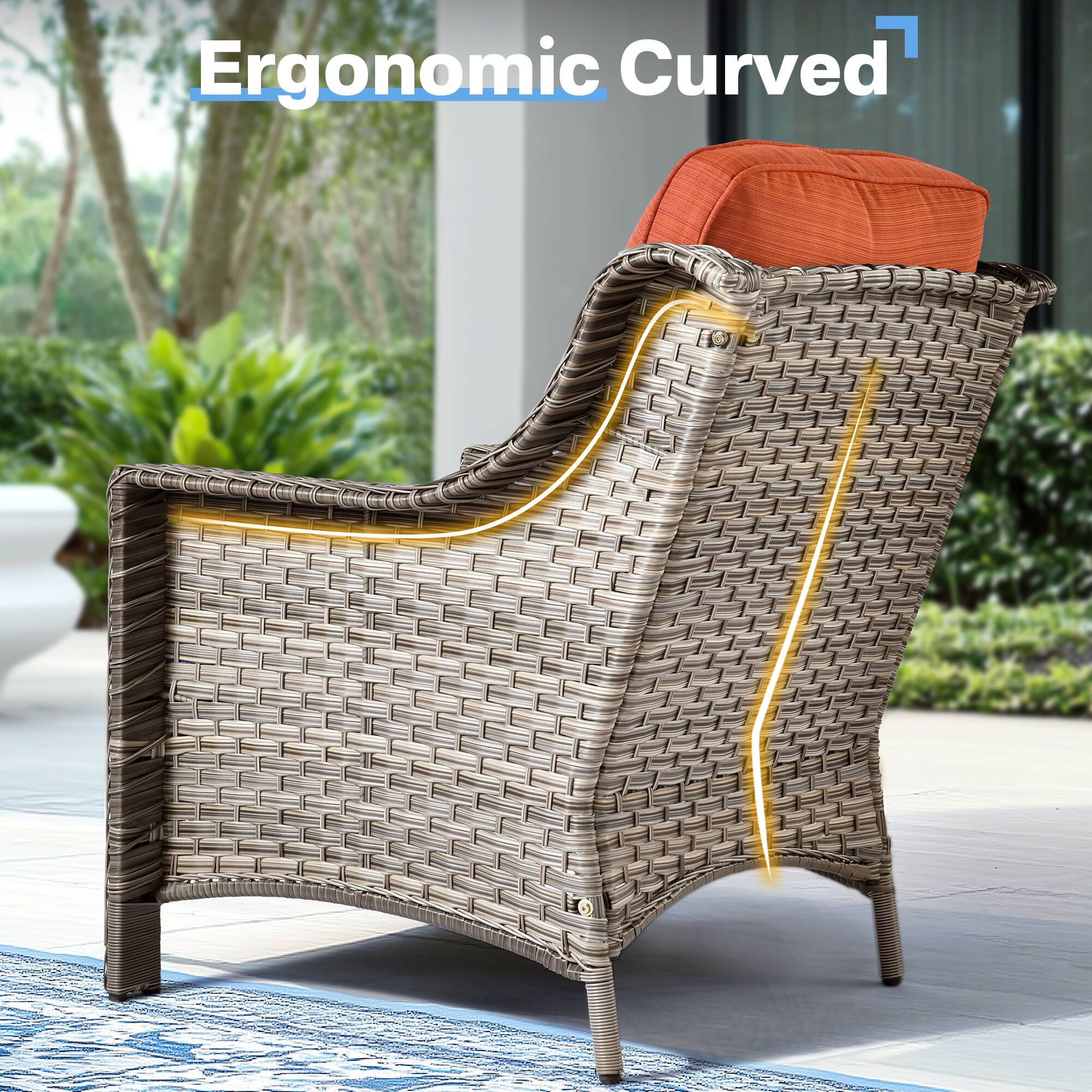 Ergonomic Curved