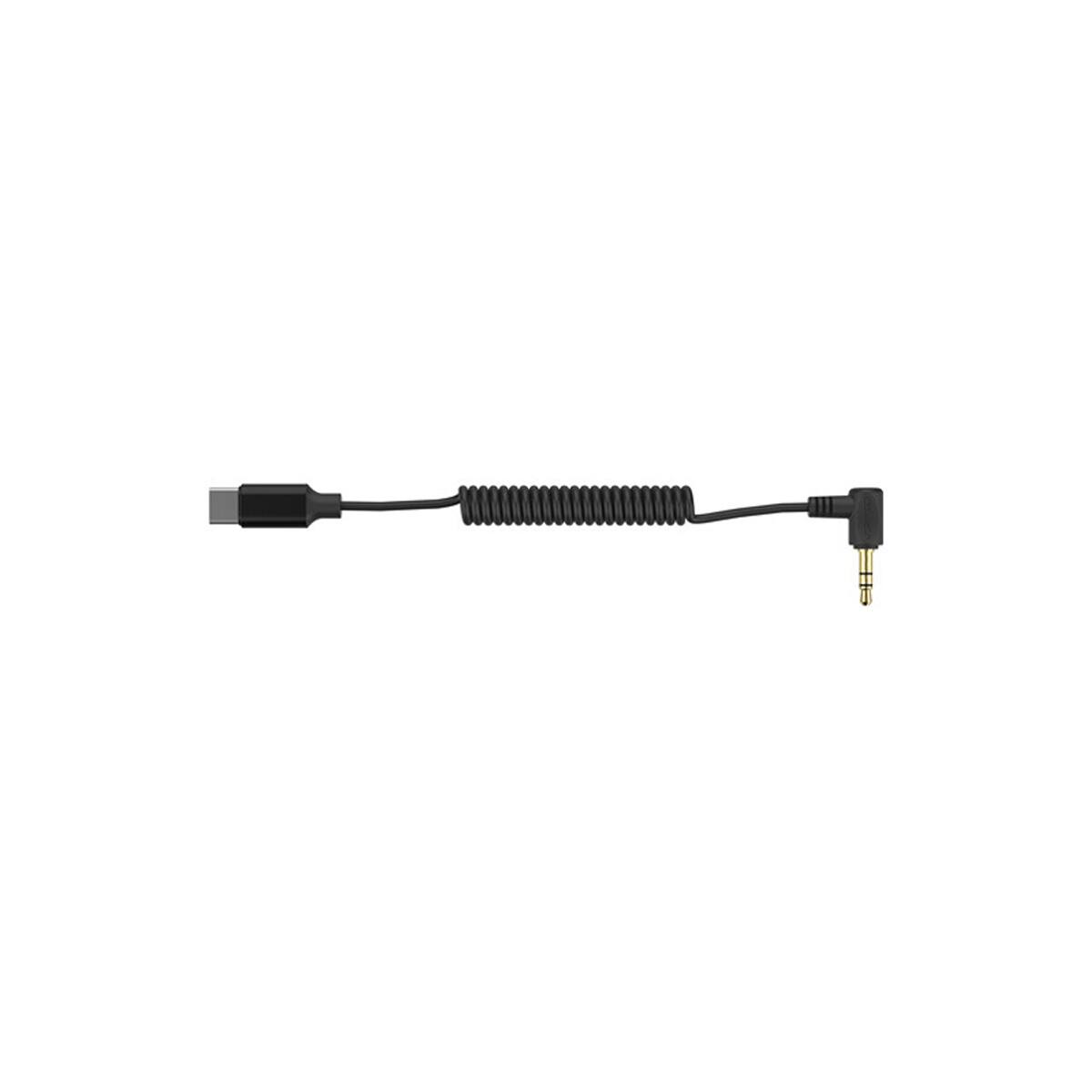 Alt View 2. Comica - Comica CVM-D-UC II 24" 3.5mm TRS M to USB-C Audio Adapter Cable w/ADC Chip.