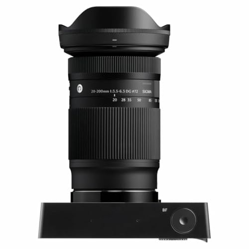 Sigma 20 200mm F3.5 6.3 DG Contemporary Lens (Sony E Mount) Black
