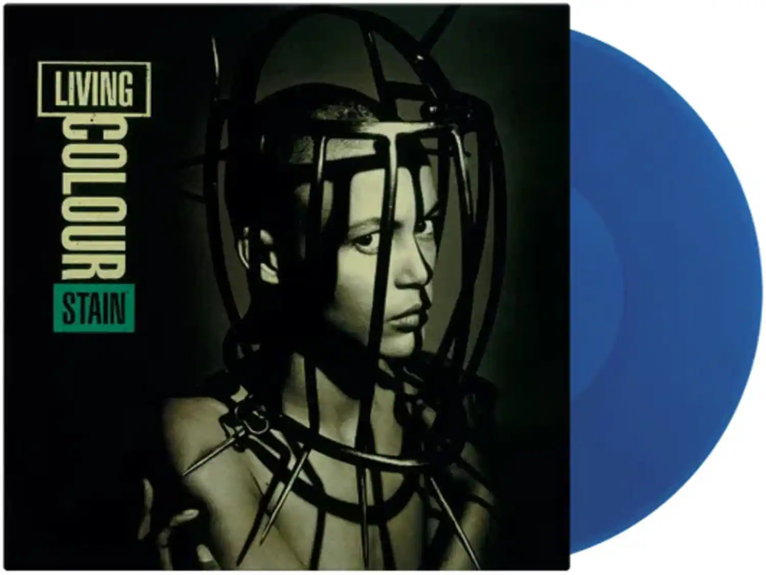 Living Colour - Stain- Limited 180-Gram Translucent Blue Colored Vinyl - VINYL LP