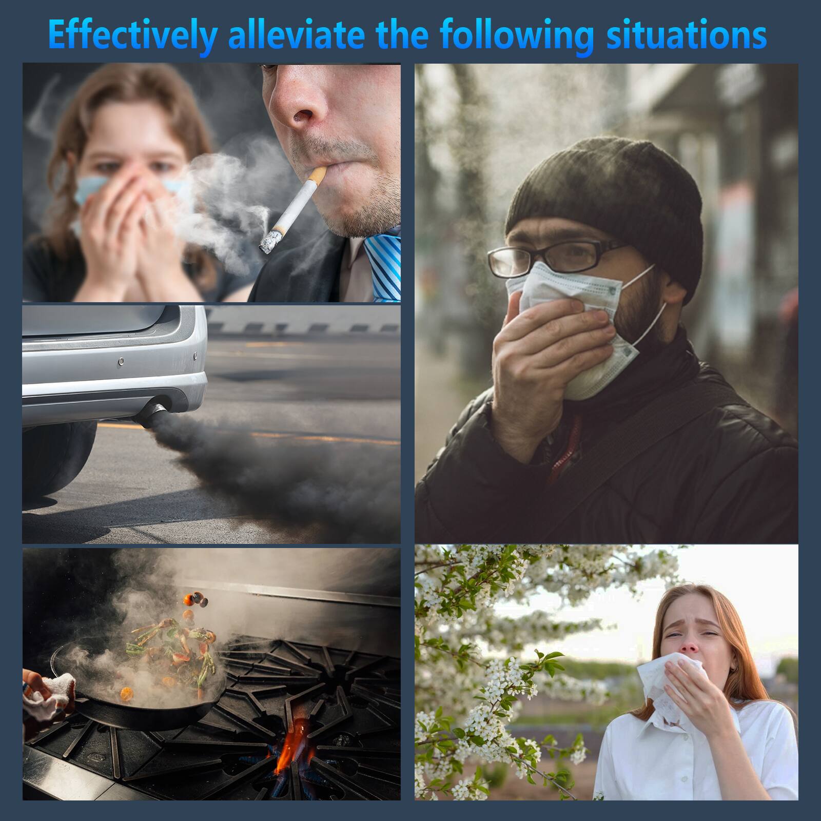 Effectively alleviate the following situations