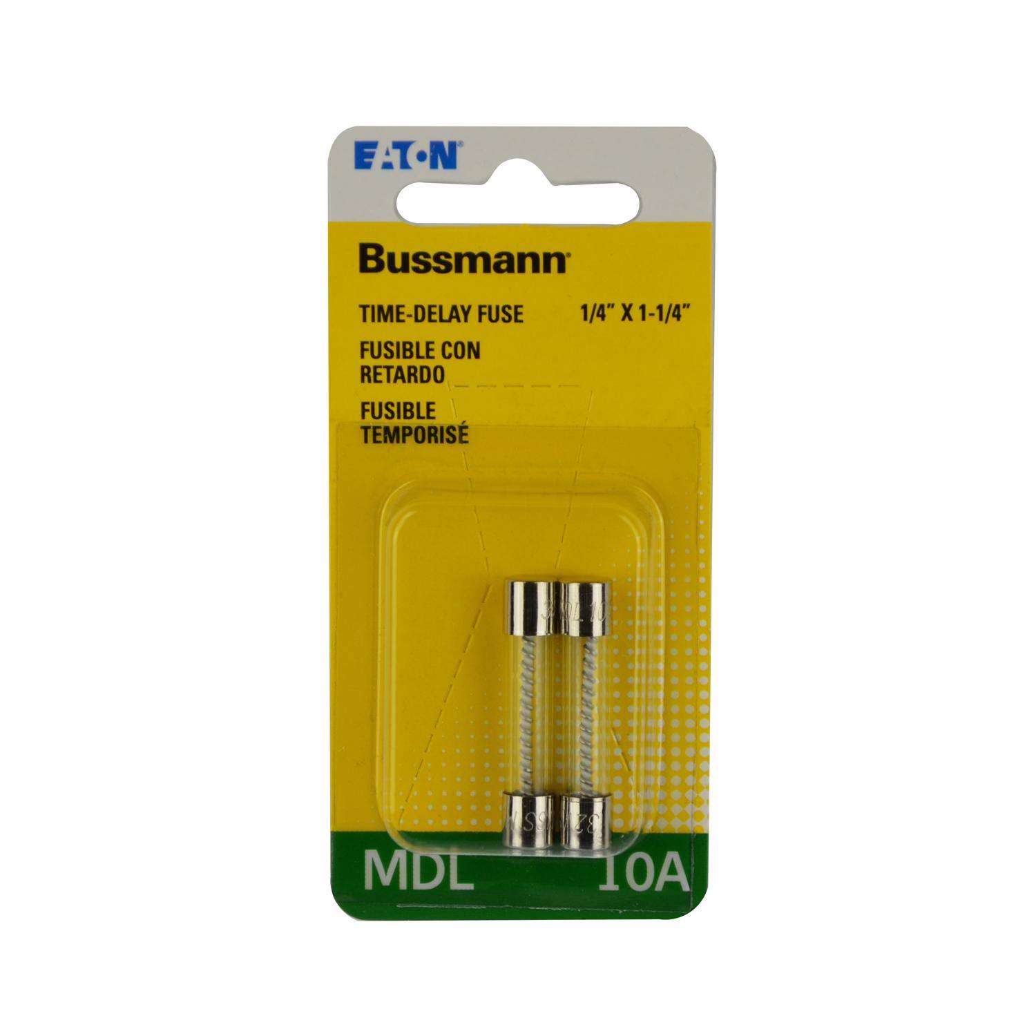 Bussmann 10 amps Time Delay Fuse 2 pk - Best Buy