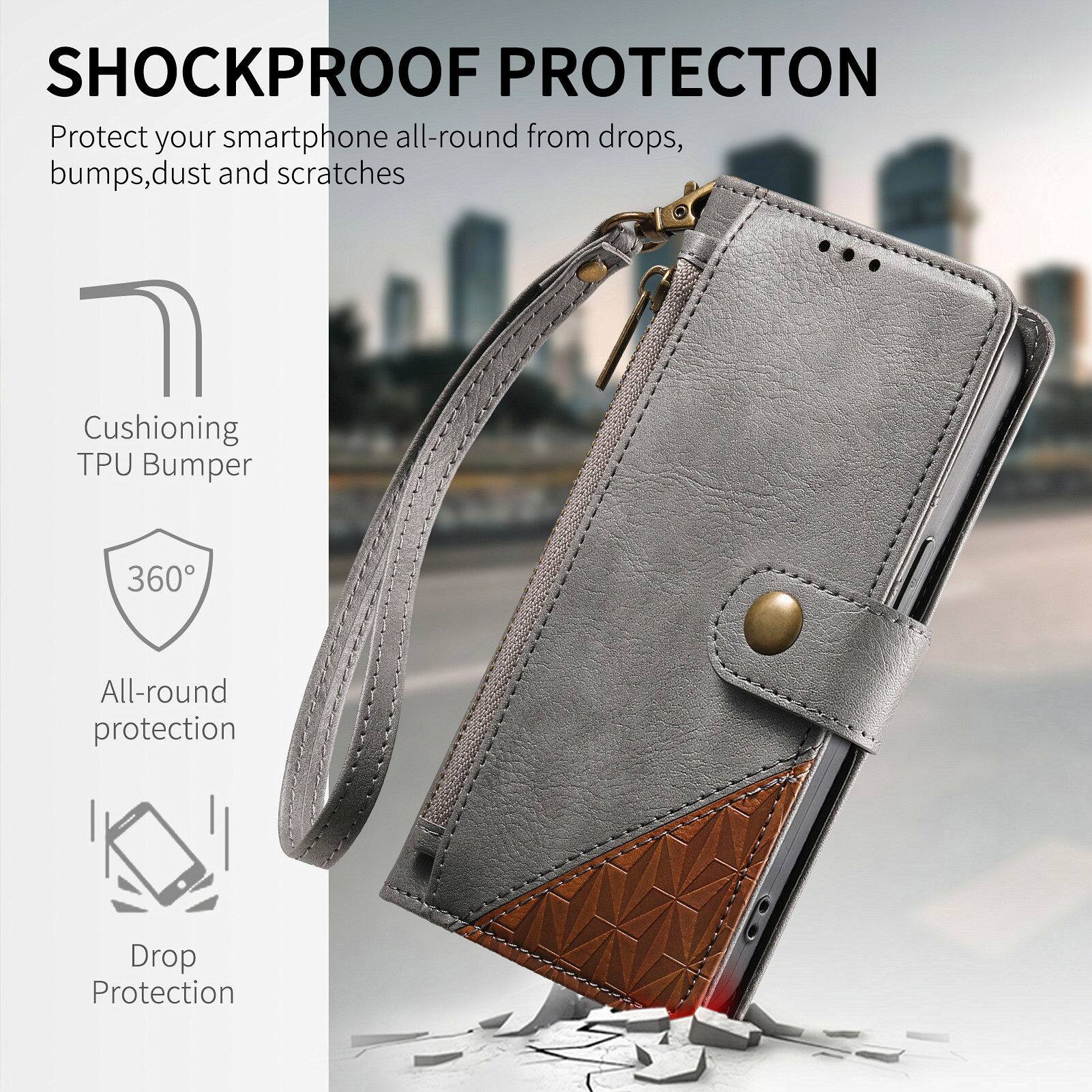 SHOCKPROOF PROTECTON  
Protect your smartphone all-round from drops, bumps, dust and scratches  

Cushioning TPU Bumper  
360° All-round protection  
Drop Protection