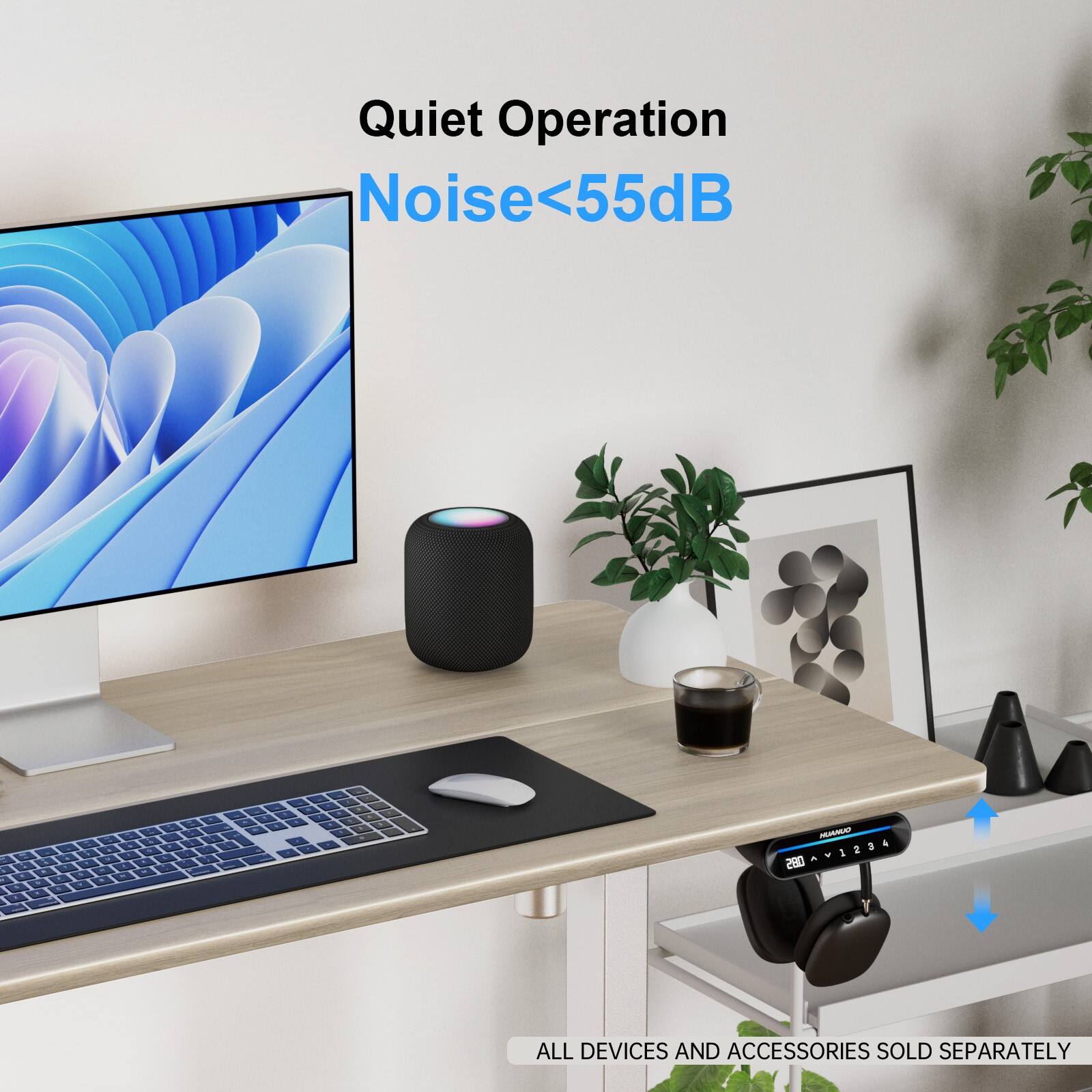 Quiet Operation Noise<55dB MM 3 4 - 1234  2 280 ALL DEVICES AND ACCESSORIES SOLD SEPARATELY