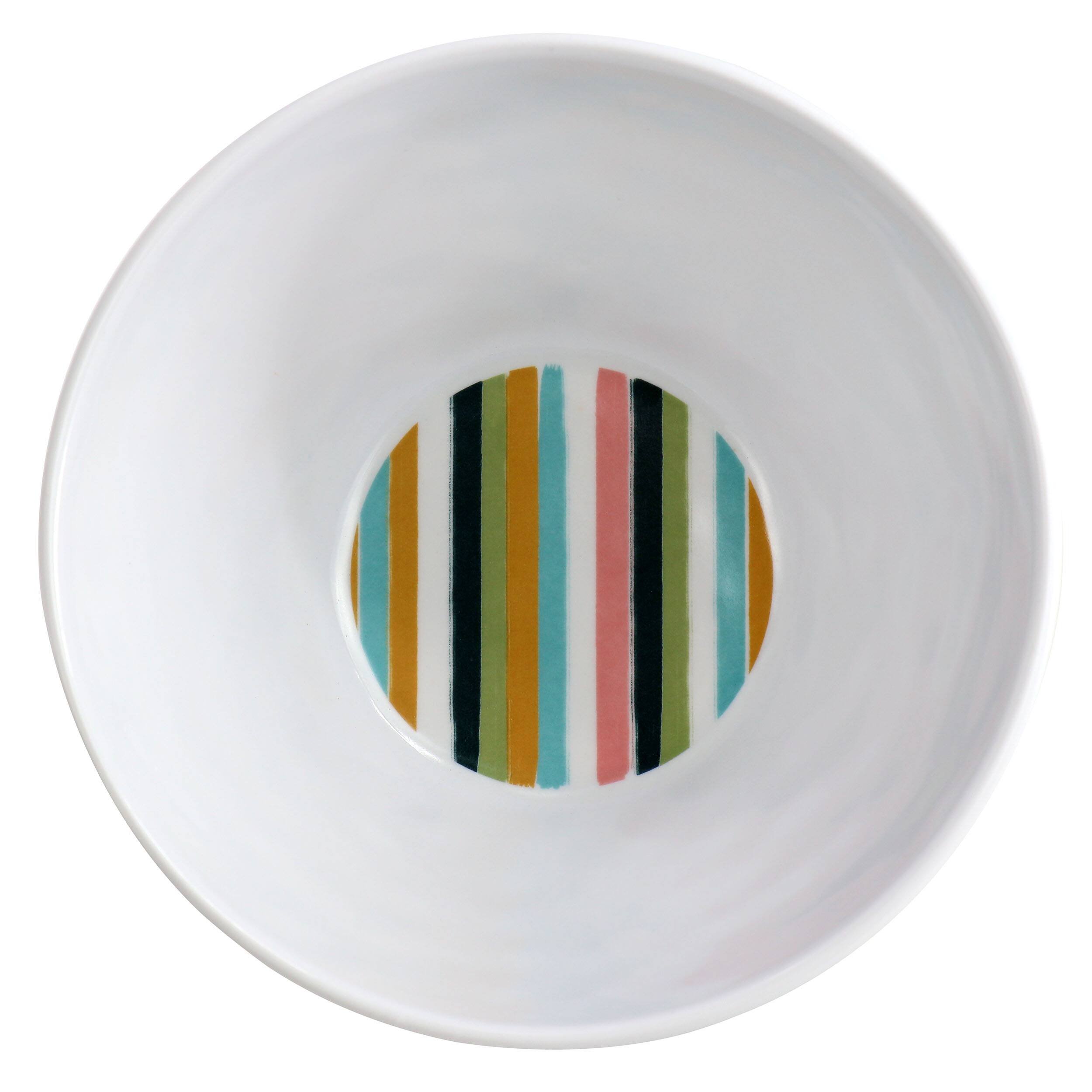 Alt View 4. Gibson - Gibson Home Tropical Sway 12 Piece 6 Inch Melamine Bowl Set in Multi Color Leaf - Multi.