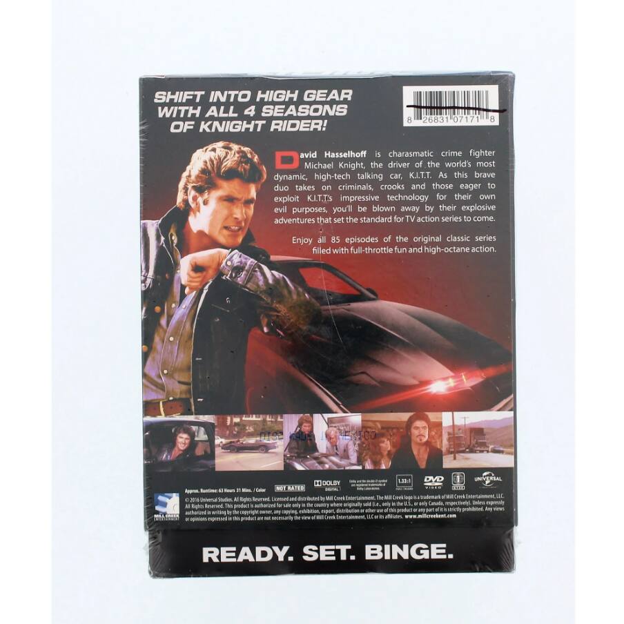 Angle. Knight Rider: The Complete Series   - DVD.