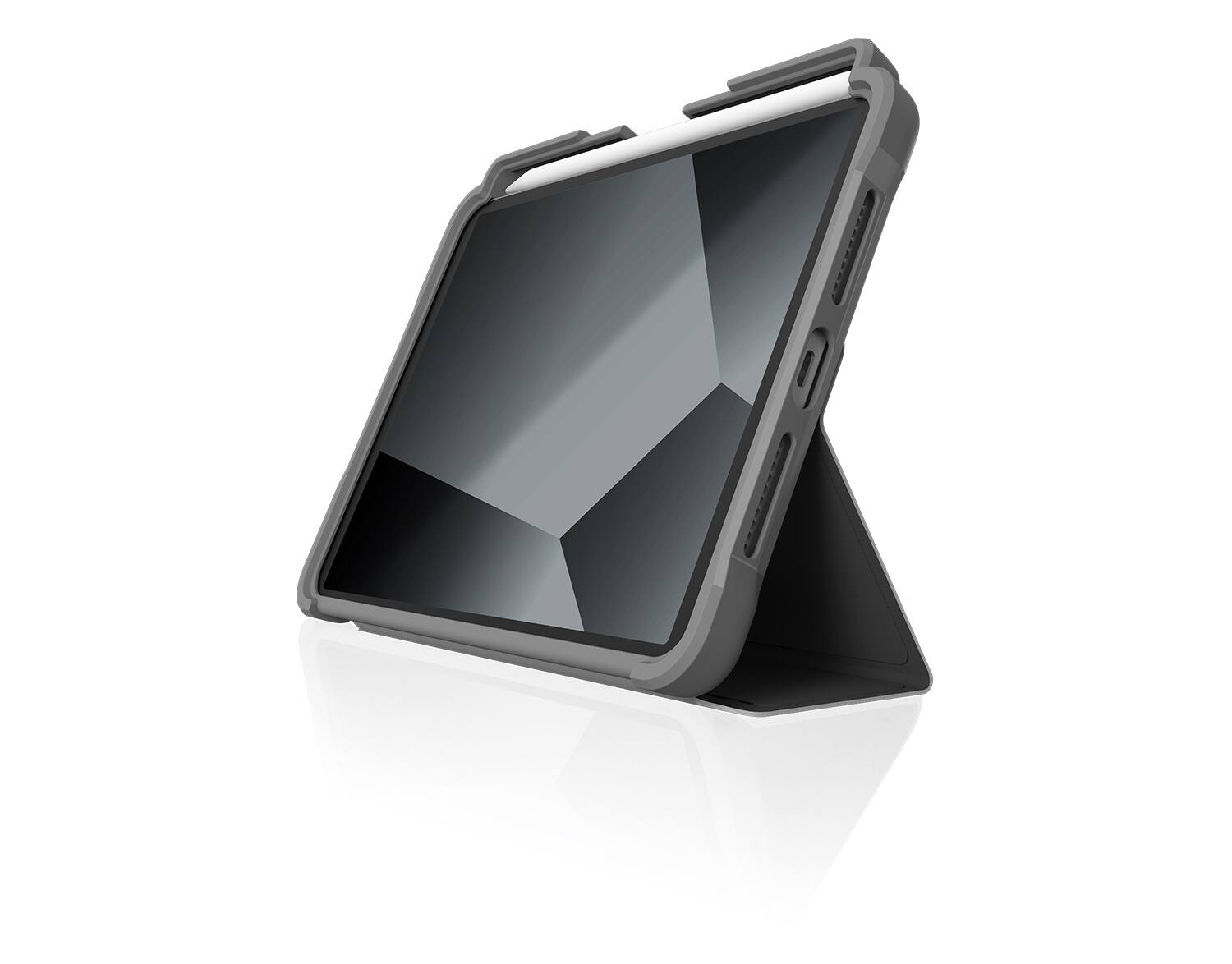 Alt View 11. STM - dux plus for iPad mini 6th gen (STM-222-342GX-01COM) - Black - Black.