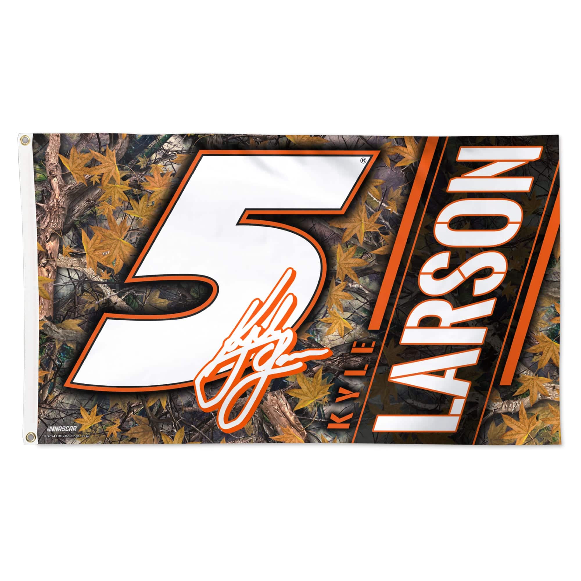 WinCraft - Kyle Larson Camo 3' x 5' One-Sided Deluxe Flag - Multicolor