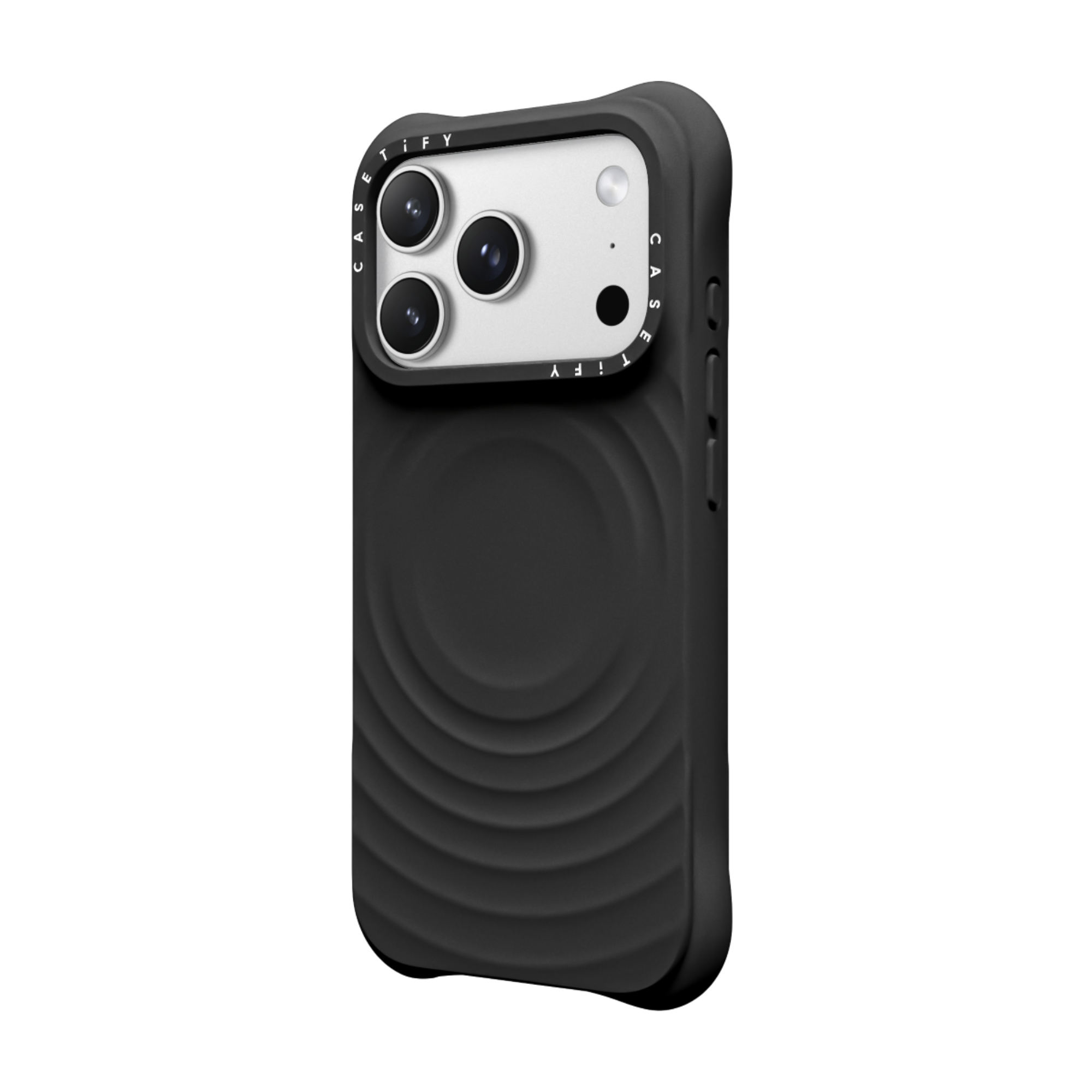 CASETiFY Apple iPhone 17 Pro Ripple Case Black CTF-34739843