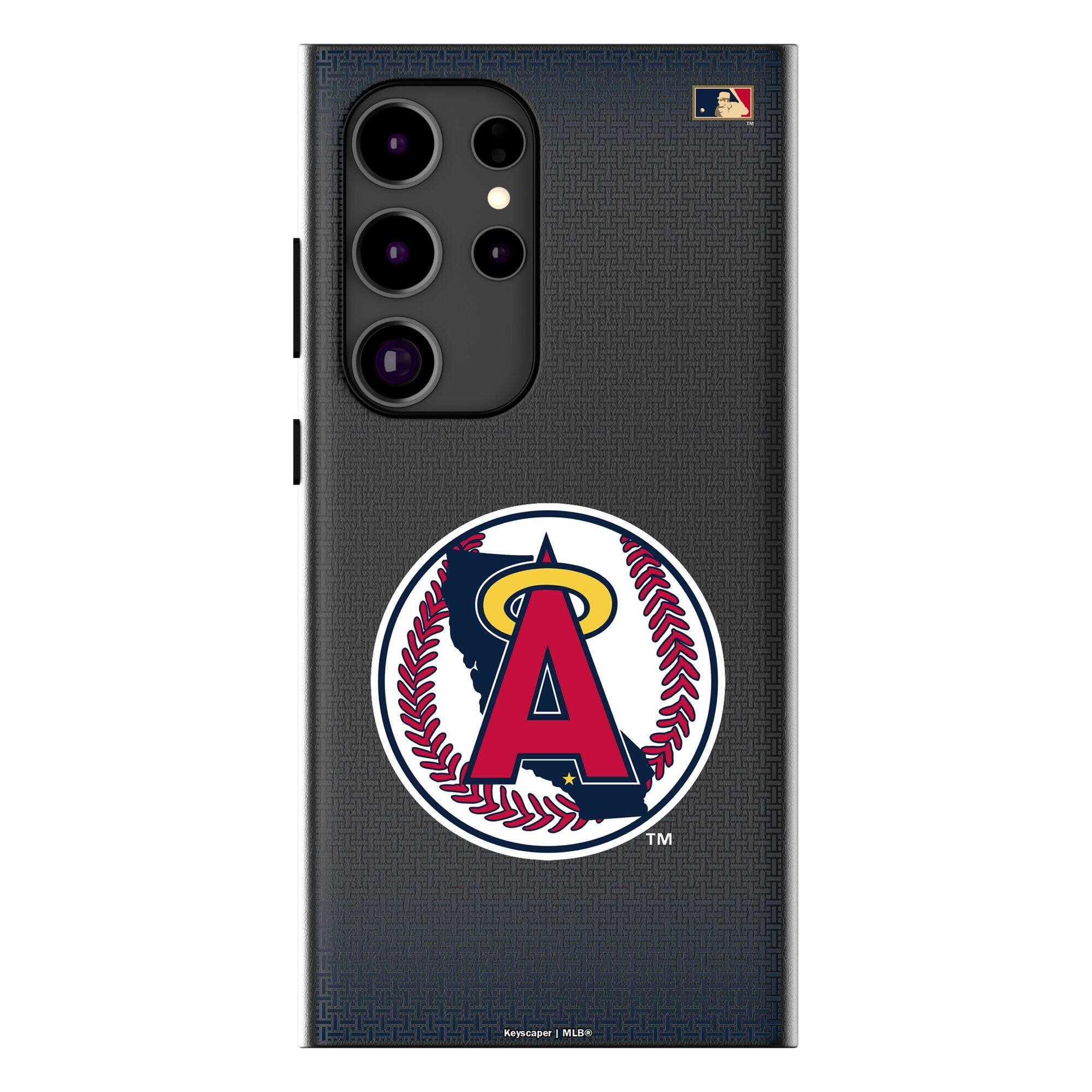 Keyscaper - Cooperstown Teams - Los Angeles Angels - California Angels Cooperstown Collection 1986-1992 Galaxy Magnetic Bump Case - S25 Ultra - Black price history on PriceWatchPro