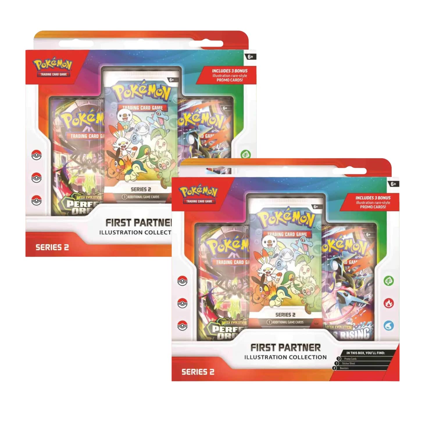 Pokémon - Pokemon First Partner Illustration Collections - Series 2 (2-Pack) price history on PriceWatchPro