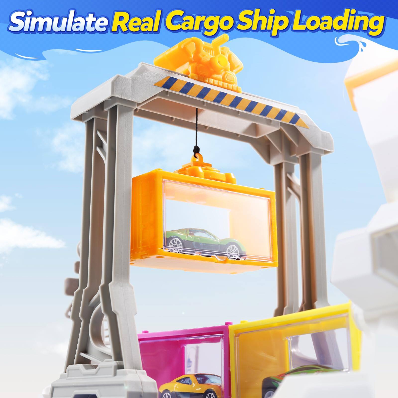 Simulate Real Cargo Ship Loading