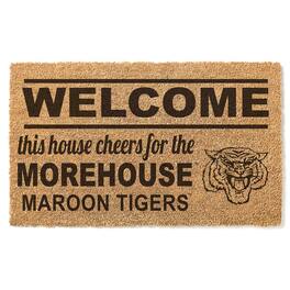 Jardine - Morehouse Maroon Tigers 18" x 30" Welcome Doormat - Brown