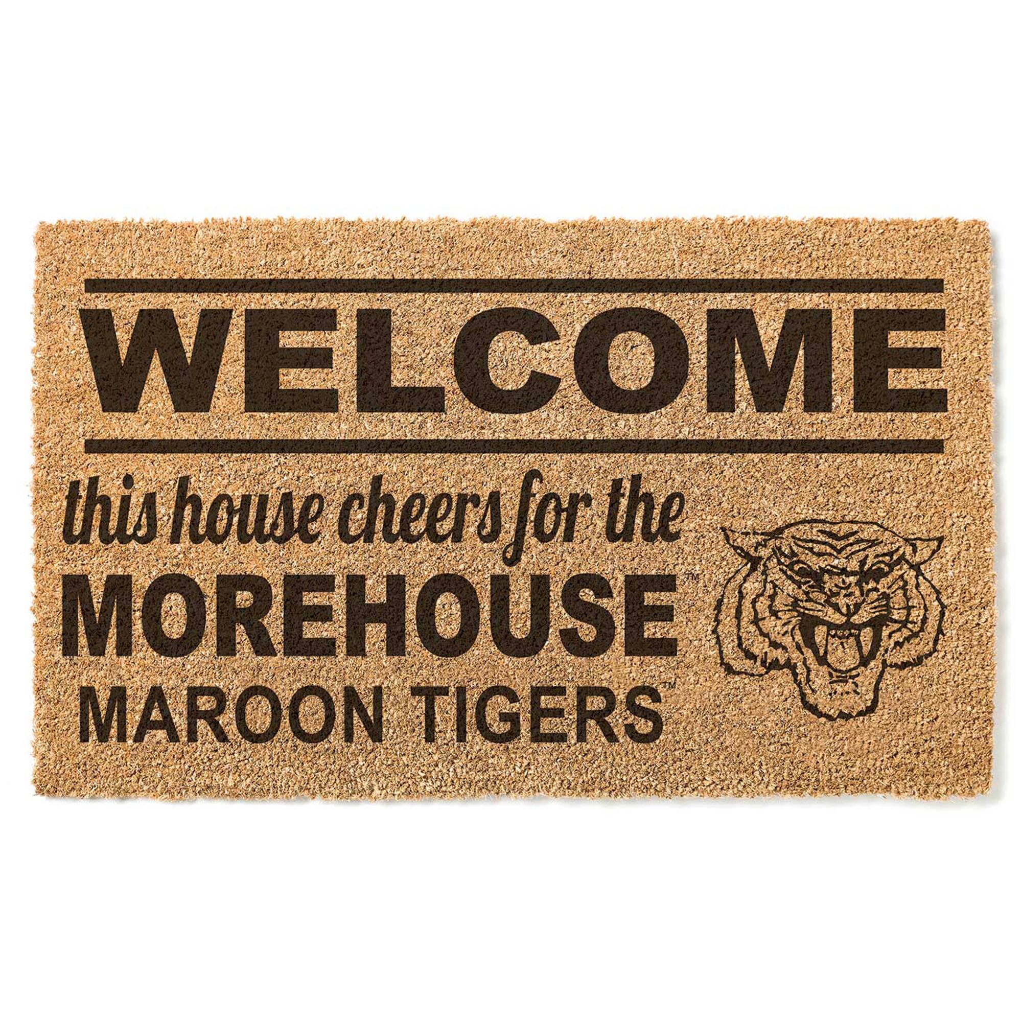 Morehouse Maroon Tigers 18" x 30" Welcome Doormat