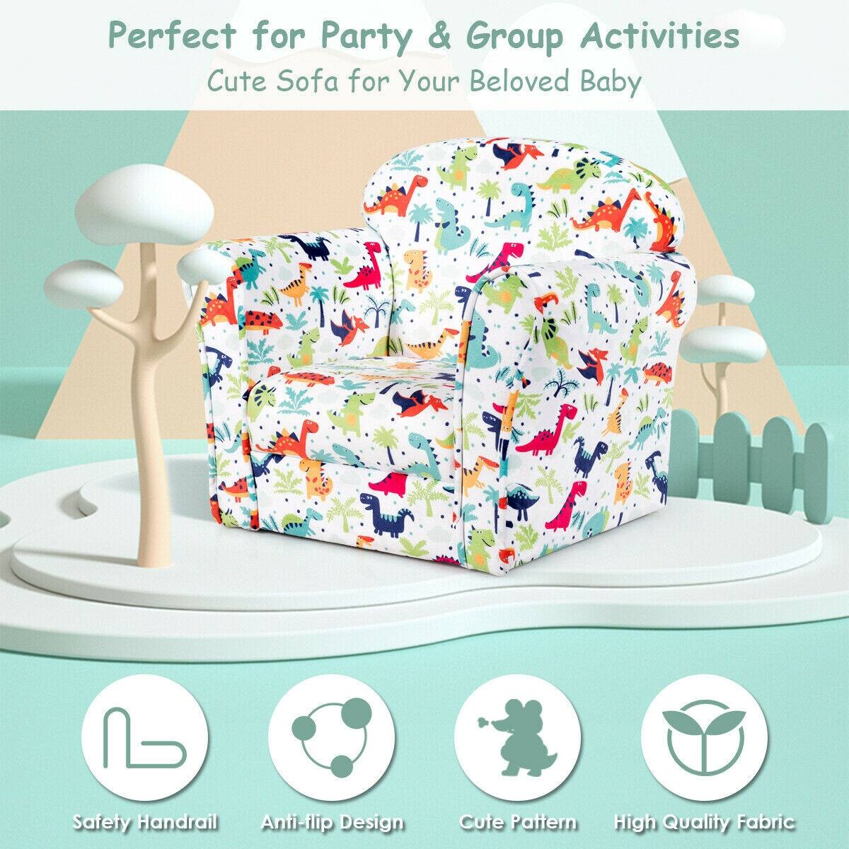 Perfect for Party & Group Activities
Cute Sofa for Your Beloved Baby
Safety Handrail
Anti-flip Design
Cute Pattern
High Quality Fabric