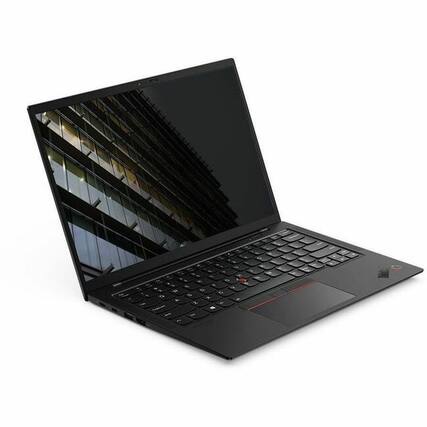 Front. Lenovo - Lenovo 14-inch Bright Screen Privacy Filter for X1 Carbon Gen9 from 3M - Lenovo 14-inch Bright Screen Privacy Filter for - Black.