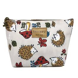 DORLUKFU - Hedgehog Print Make-Up Cosmetic Bag Carry Case, 14 Patterns - P1141702