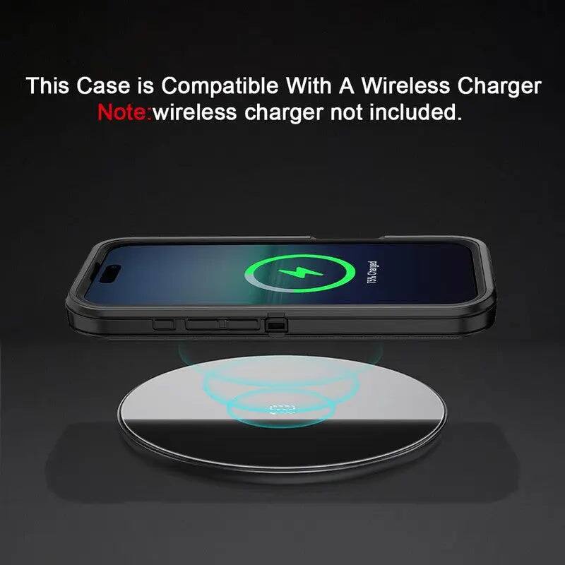 This Case is Compatible With A Wireless Charger  
Note: wireless charger not included.  

75% Charged