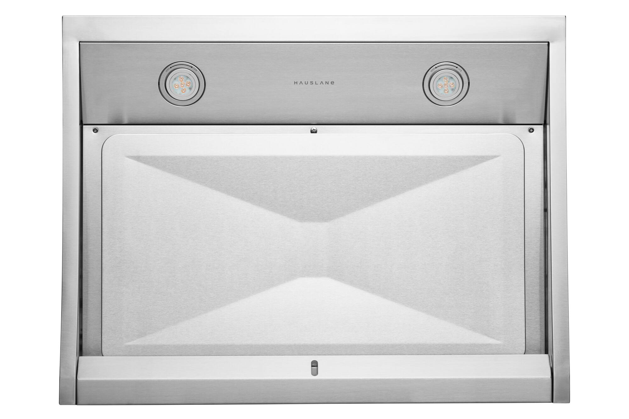 Alt View 5. Hauslane - Hauslane UC-PS38 30-in Ducted Stainless Steel Undercabinet Range Hood with Steam Clean - Silver.