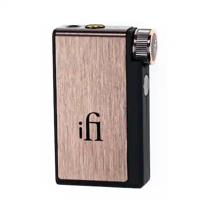 Front. iFi Audio - iFi Audio Go Blu – High Resolution Portable Bluetooth DAC/AMP - Copper.