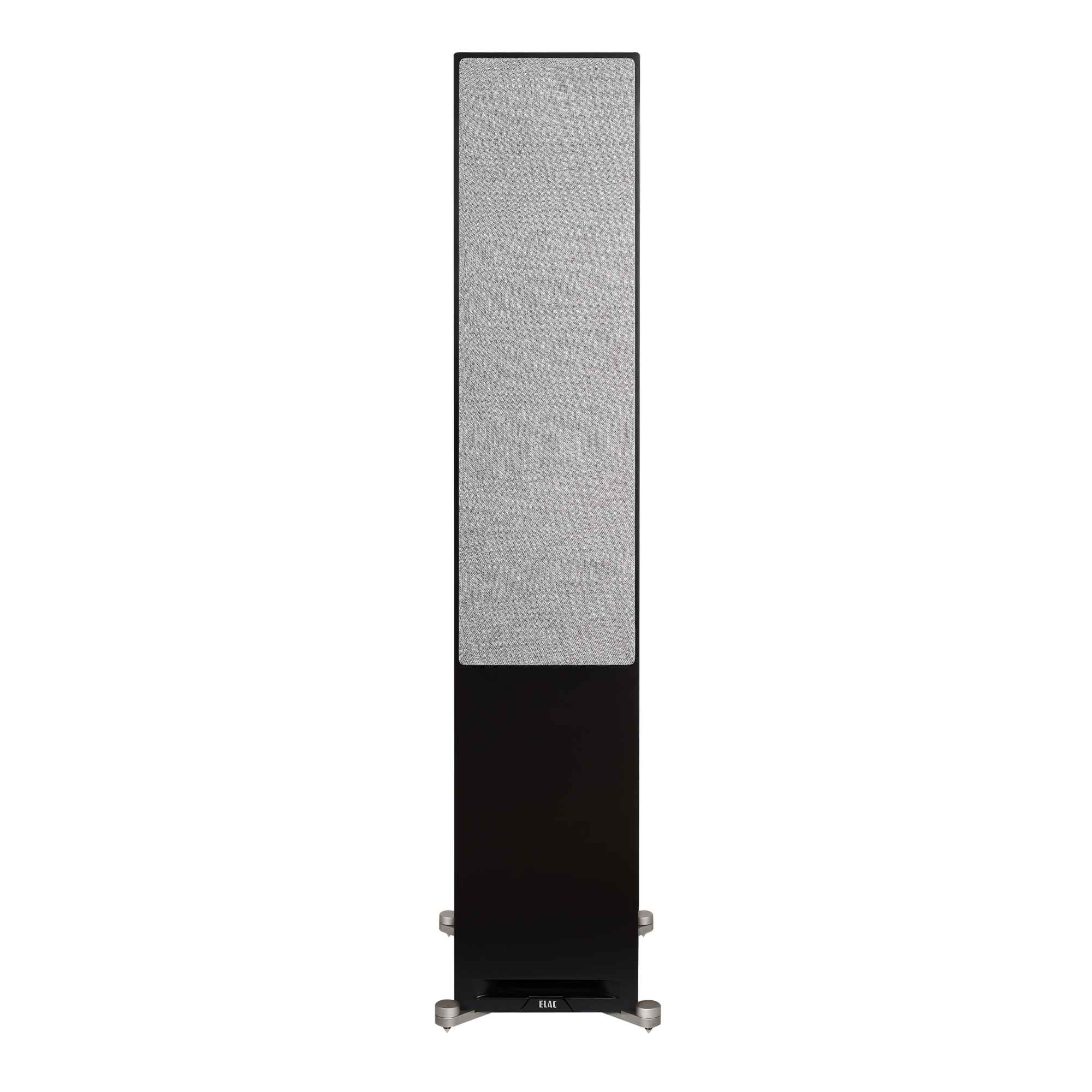 Alt View 1. ELAC - Elac DFR52-BK - Debut Reference 5.25" Floor Speaker - Black, Sold Individually - Black/Gray.