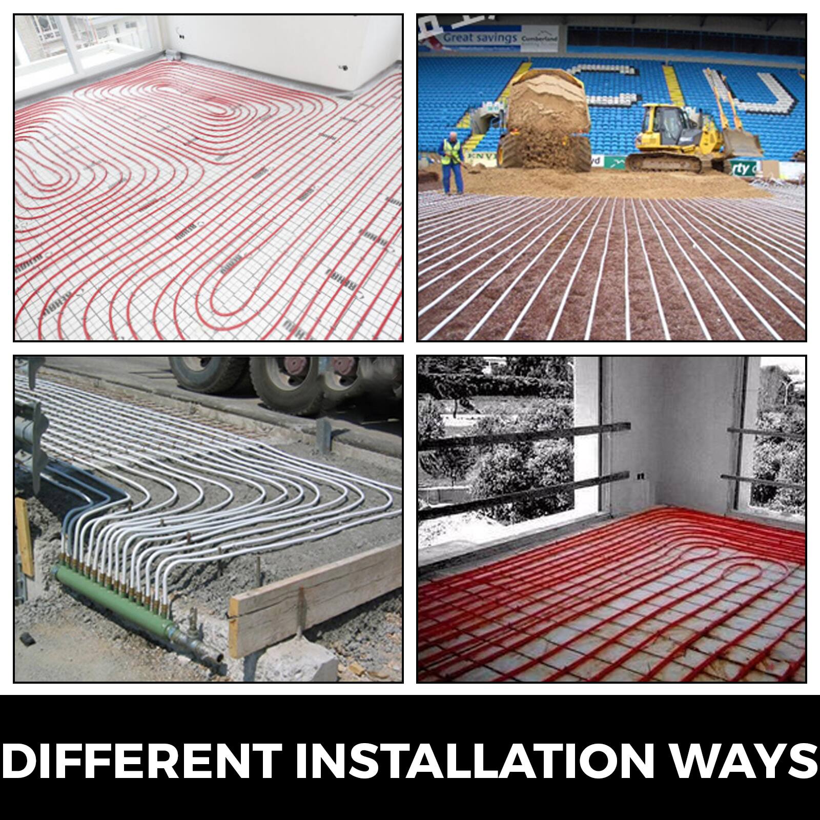 Great savings!  
DIFFERENT INSTALLATION WAYS