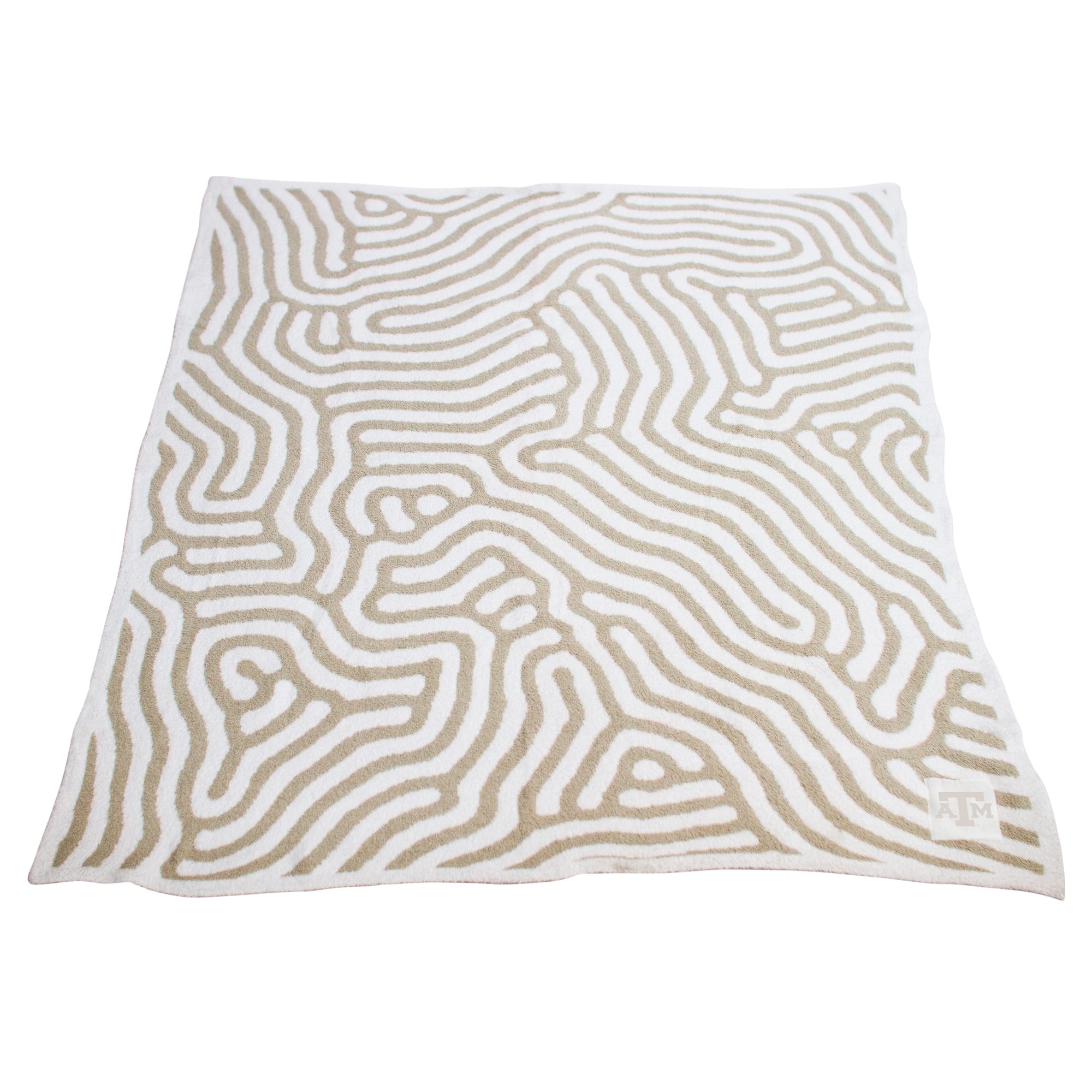"Logo Brands - Texas A&M Aggies 50"" x 60"" Luxe Dreams Throw Blanket - Oatmeal" price history on PriceWatchPro