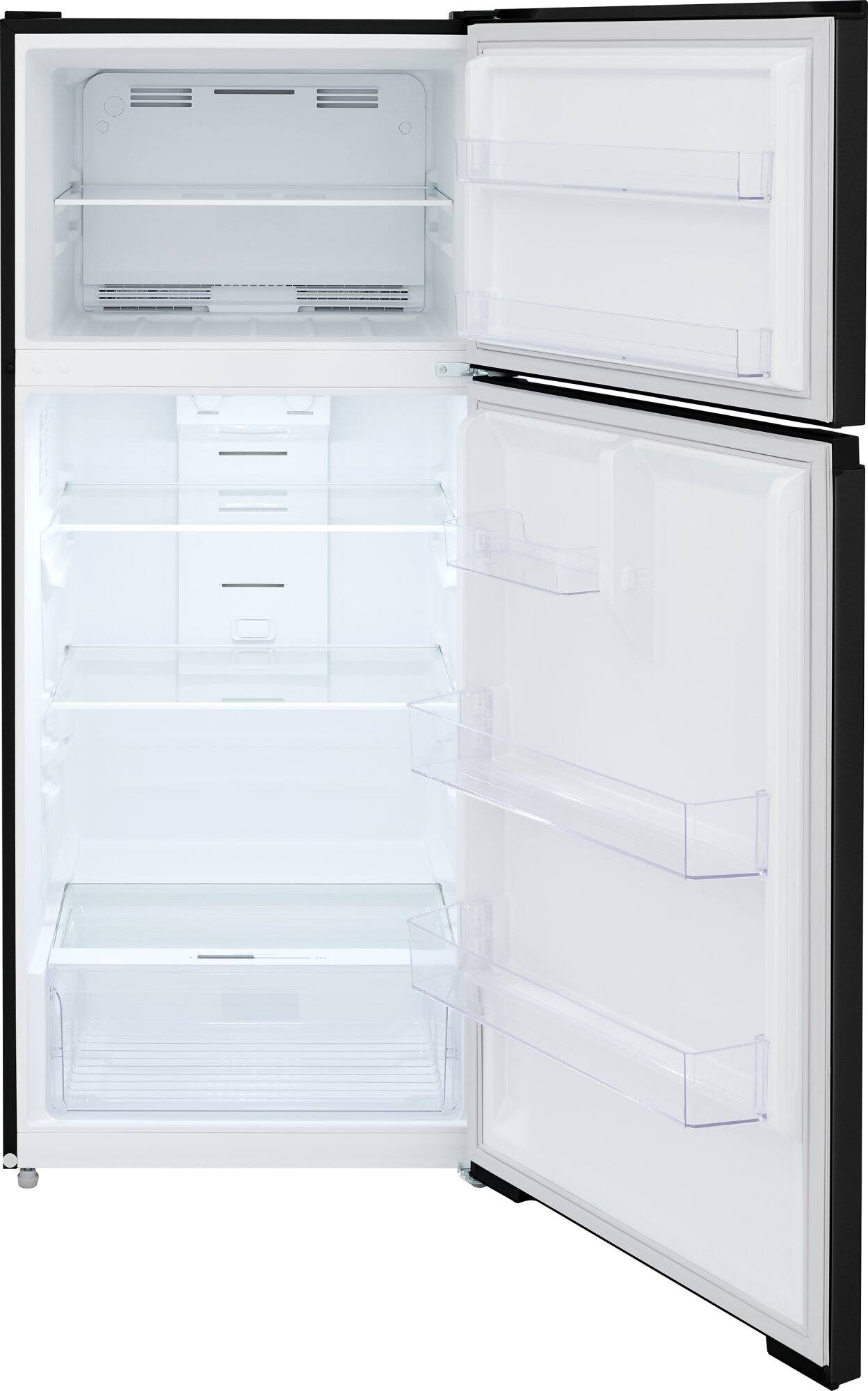 Alt View 1. Frigidaire - 16.0 Cu. Ft. Garage Ready Top Freezer Refrigerator - Black.