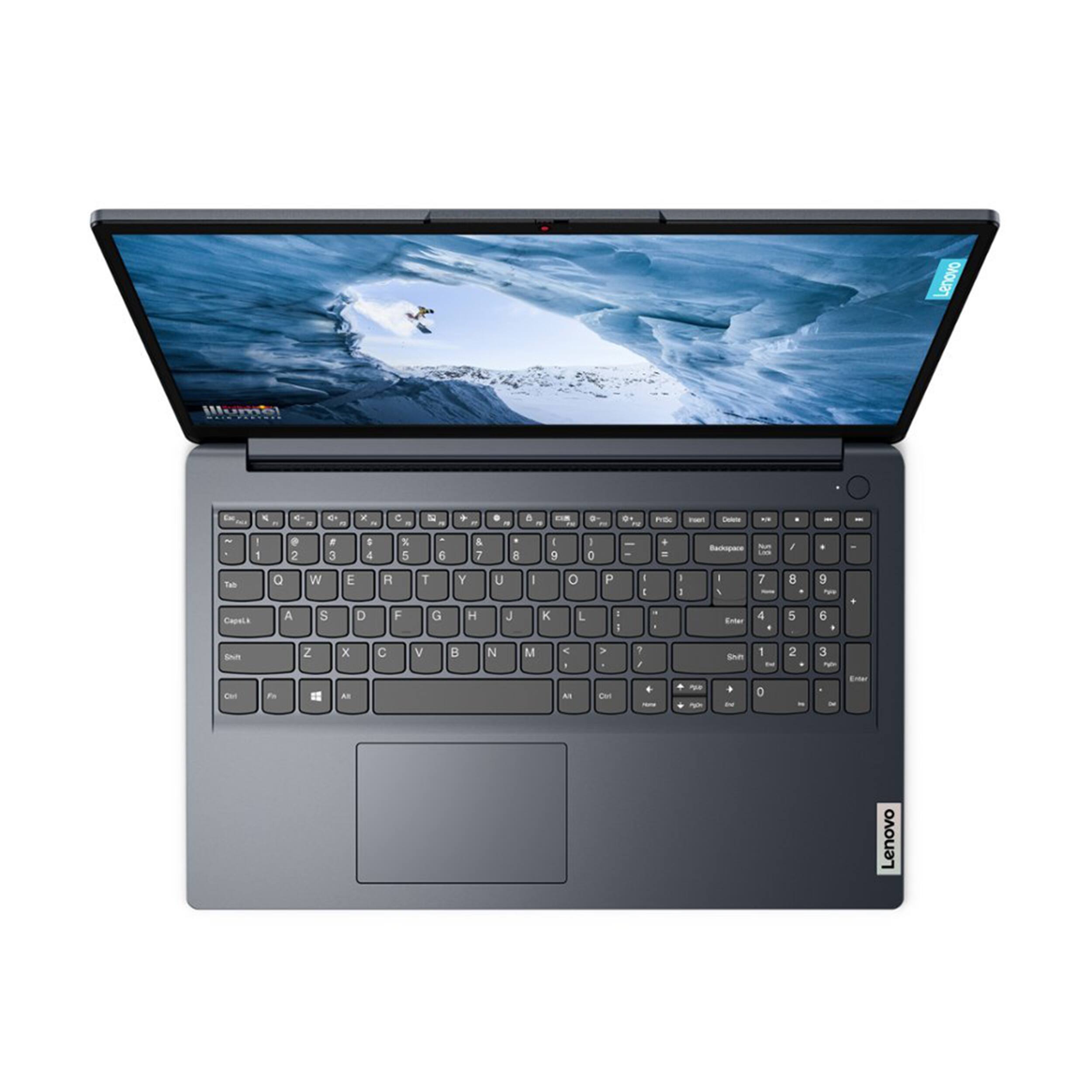 Alt View 1. Lenovo - Lenovo IdeaPad 1i 15.6" Full HD Touchscreen Laptop-Intel Core i5-40GB Memory with 2TB SSD Storage-Win 11-Abyss Blue - Abyss Blue.