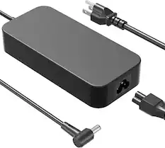 Front. Core Tech - 230W Laptop Charger for Select ASUS ROG Strix and Zephyrus Gaming Laptops - Black.