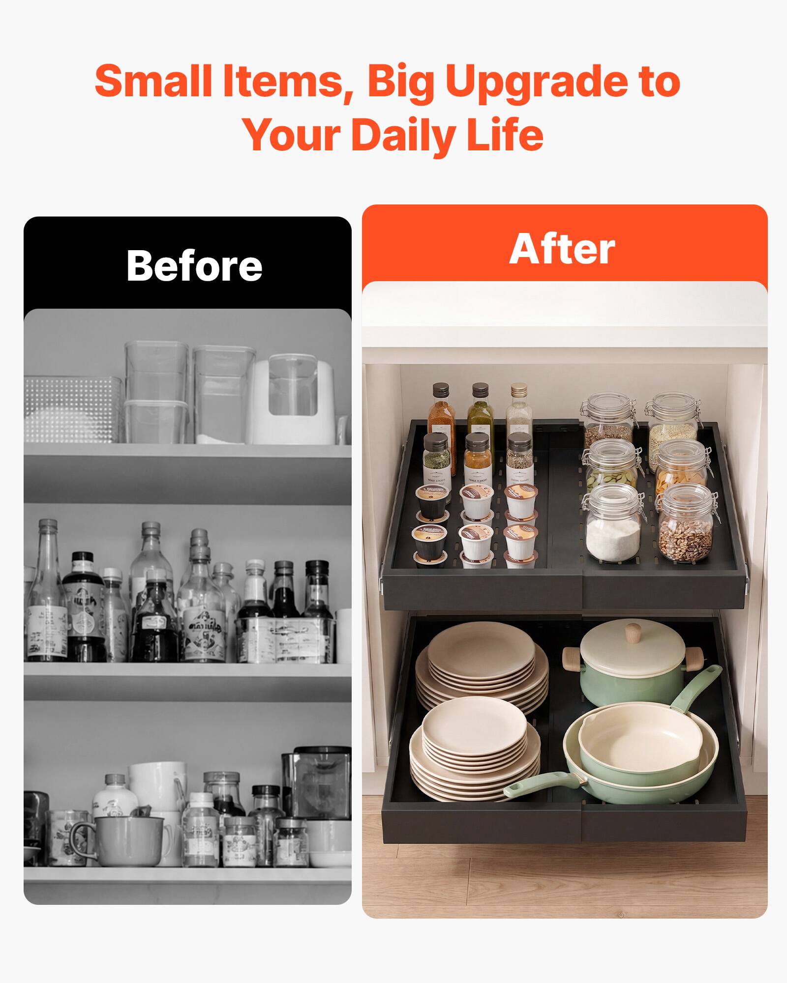 Small Items, Big Upgrade to Your Daily Life

Before

After