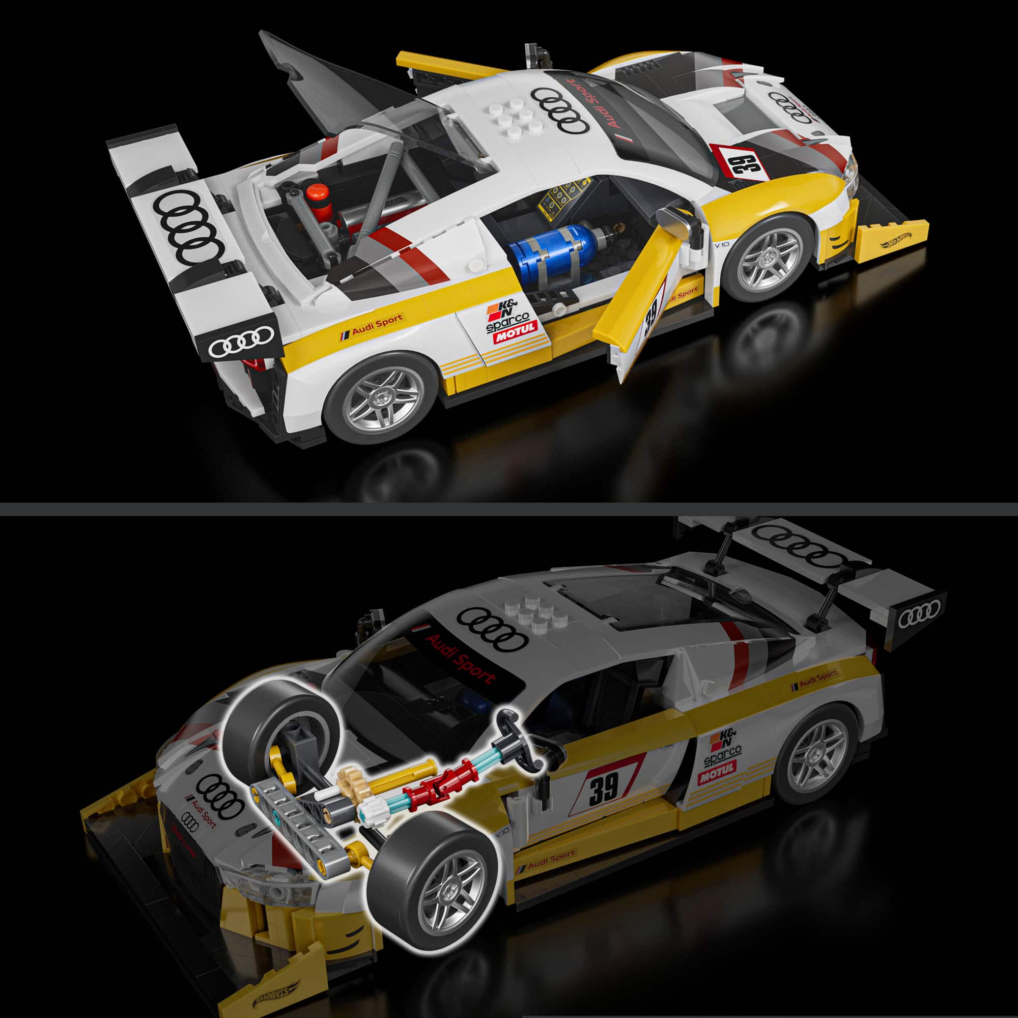 Mattel Brick Shop Hot Wheels '15 Audi R8 LMS JFT18 - Best Buy