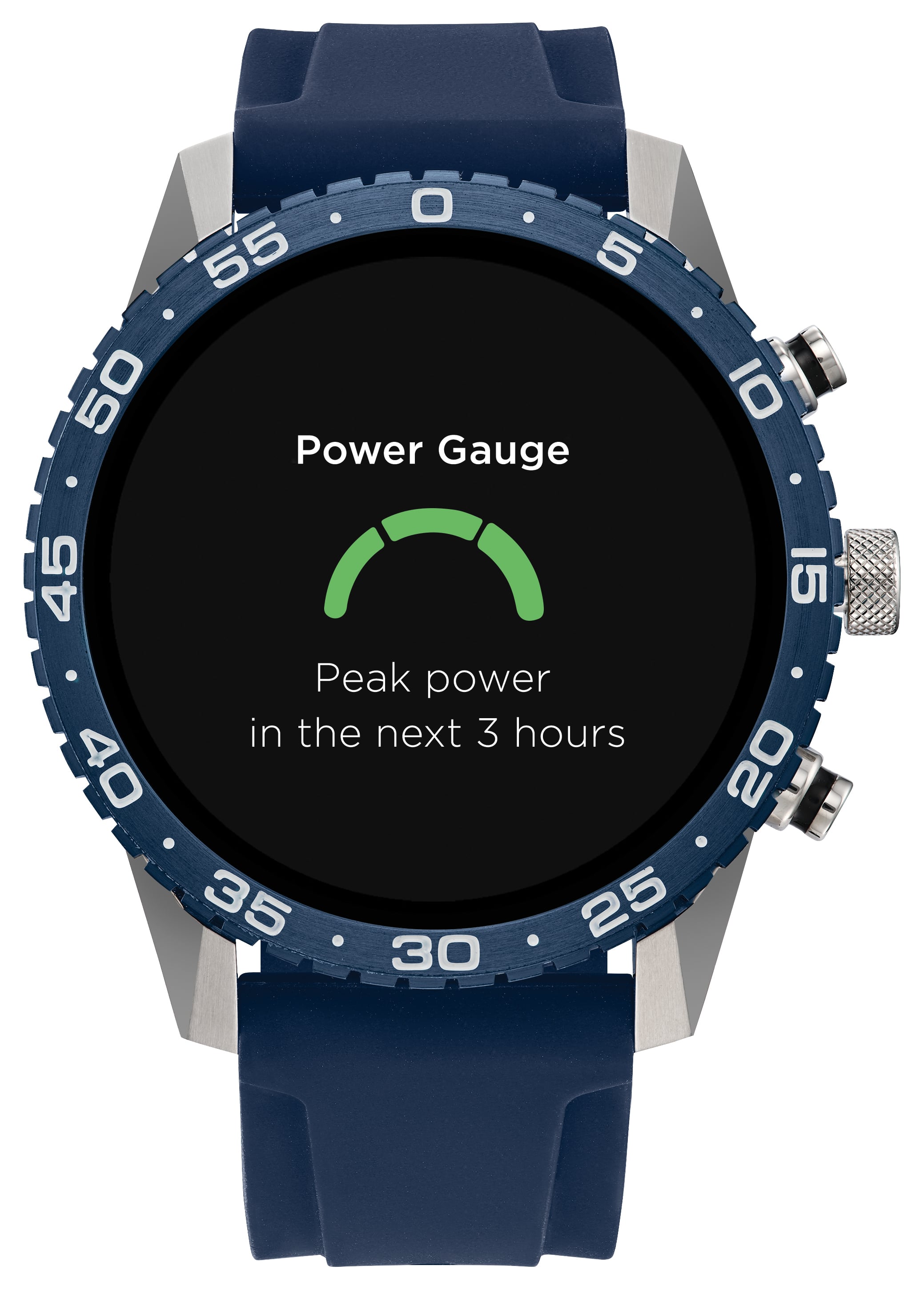 Alt View Zoom 3. Citizen - CZ Smart 45m Unisex Stainless Steel Sport Smartwatch with Silicone Strap - Silver.