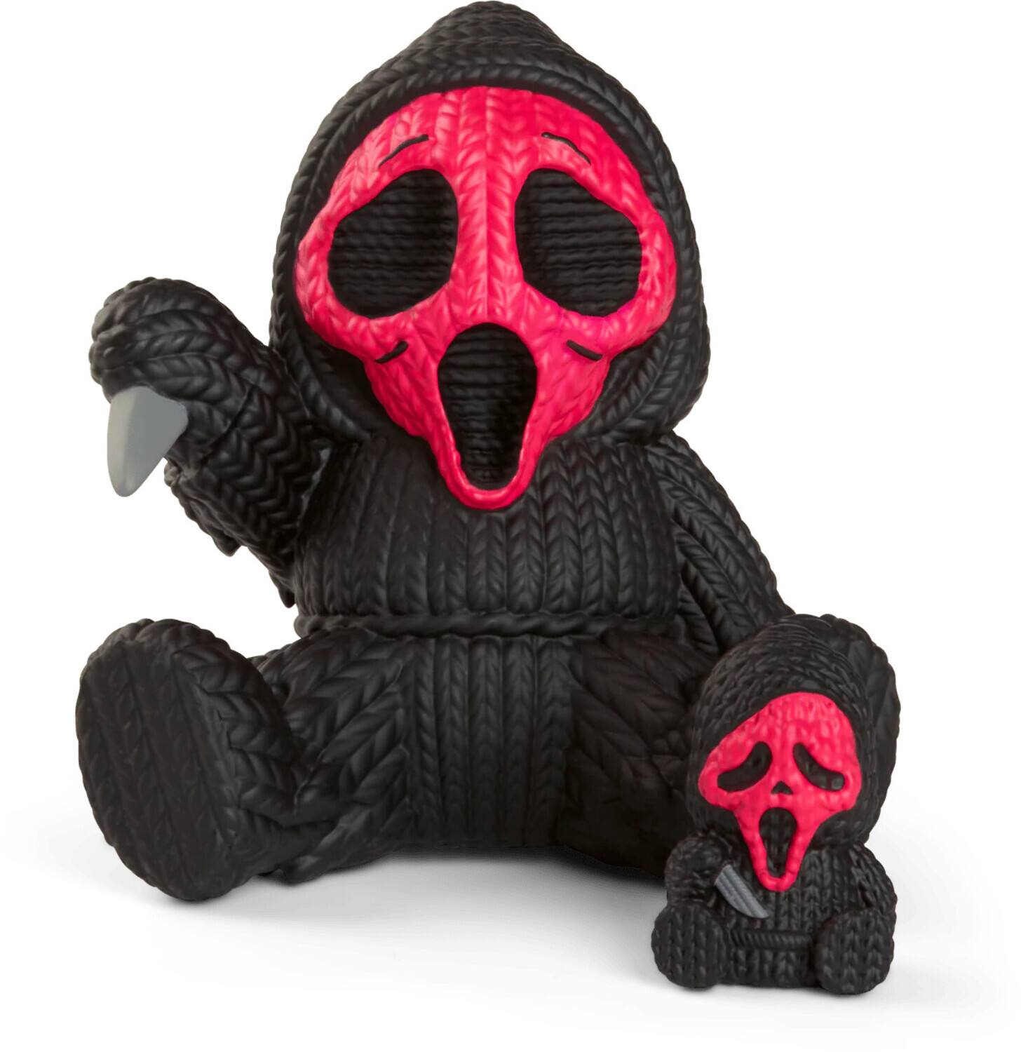 Alt View 4. Handmade by Robots - Handmade by Robots - Ghost Face #006 (1.75" Micro Vinyl Figure) (Fluorescent Pink)   - Collectibles - Multicolor.