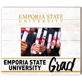 Jardine - Emporia State Hornets 13.5" x 11.5" Grad Frame - White