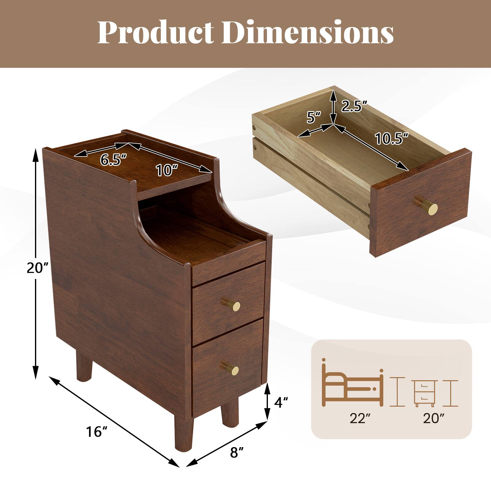 Product Dimensions
6.5" x 10" x 5" x 2.5" x 10.5" x 20" x 16" x 8" x 4" x 22" x 20"