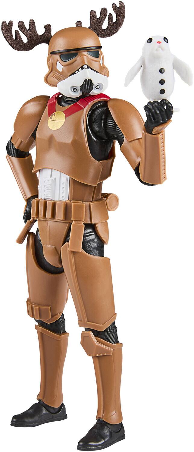 Alt View 3. Hasbro - Star Wars - Black Series - Stormtrooper (Holiday Edition) Action Figure   - COLLECTIBLES - Multicolor.