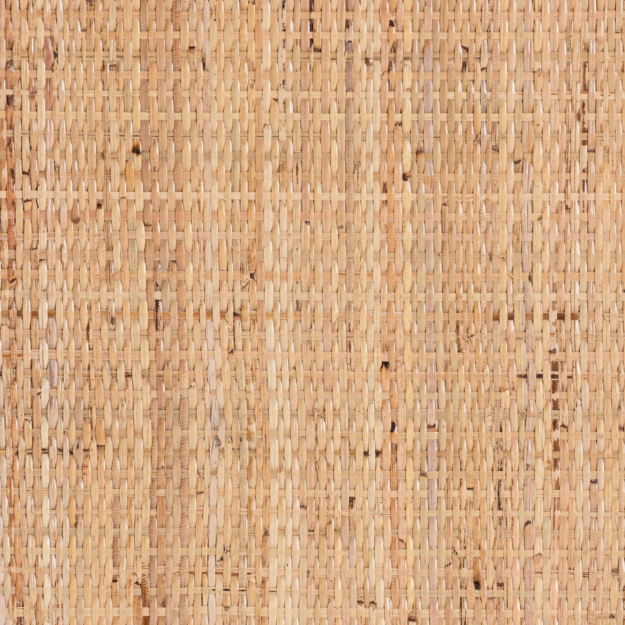 Alt View 2. bali & pari - Bastet Modern Bohemian Rattan 2-Tier Console Table - Natural Brown.