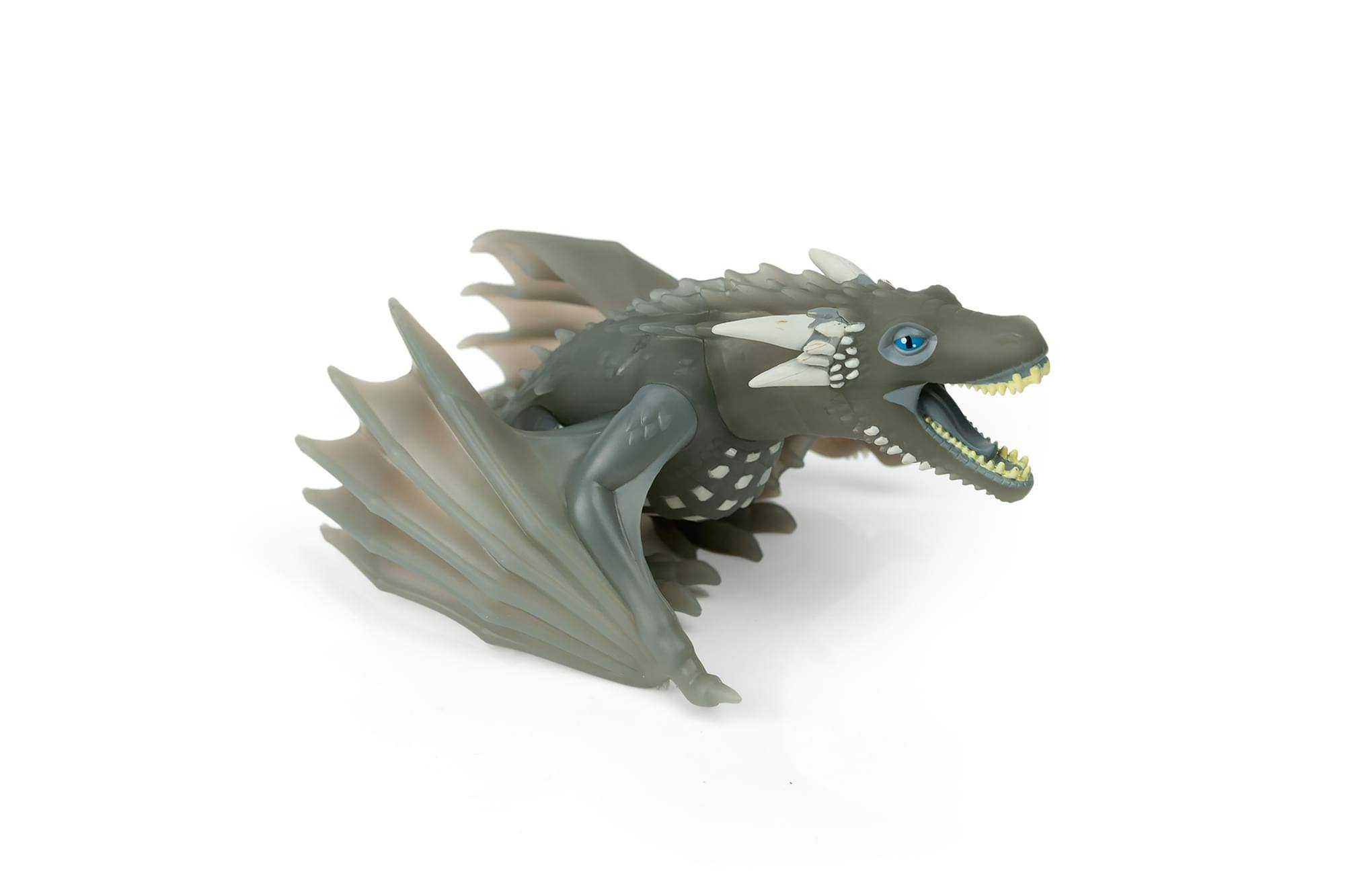 Alt View 1. Geek Fuel - TITANS Game of Thrones Wight Viserion Collectible Figure | Measures 4.5 Inches - Gray.