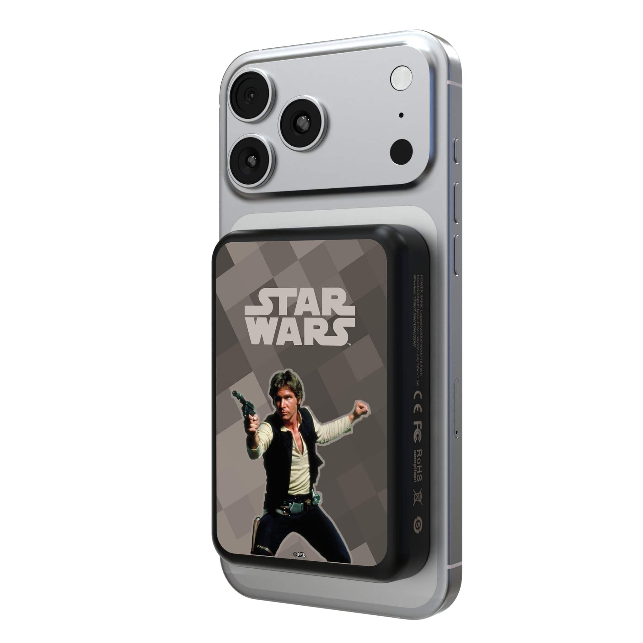 Keyscaper - Star Wars: A New Hope Color Block Wireless Mag Power Bank - Han Solo