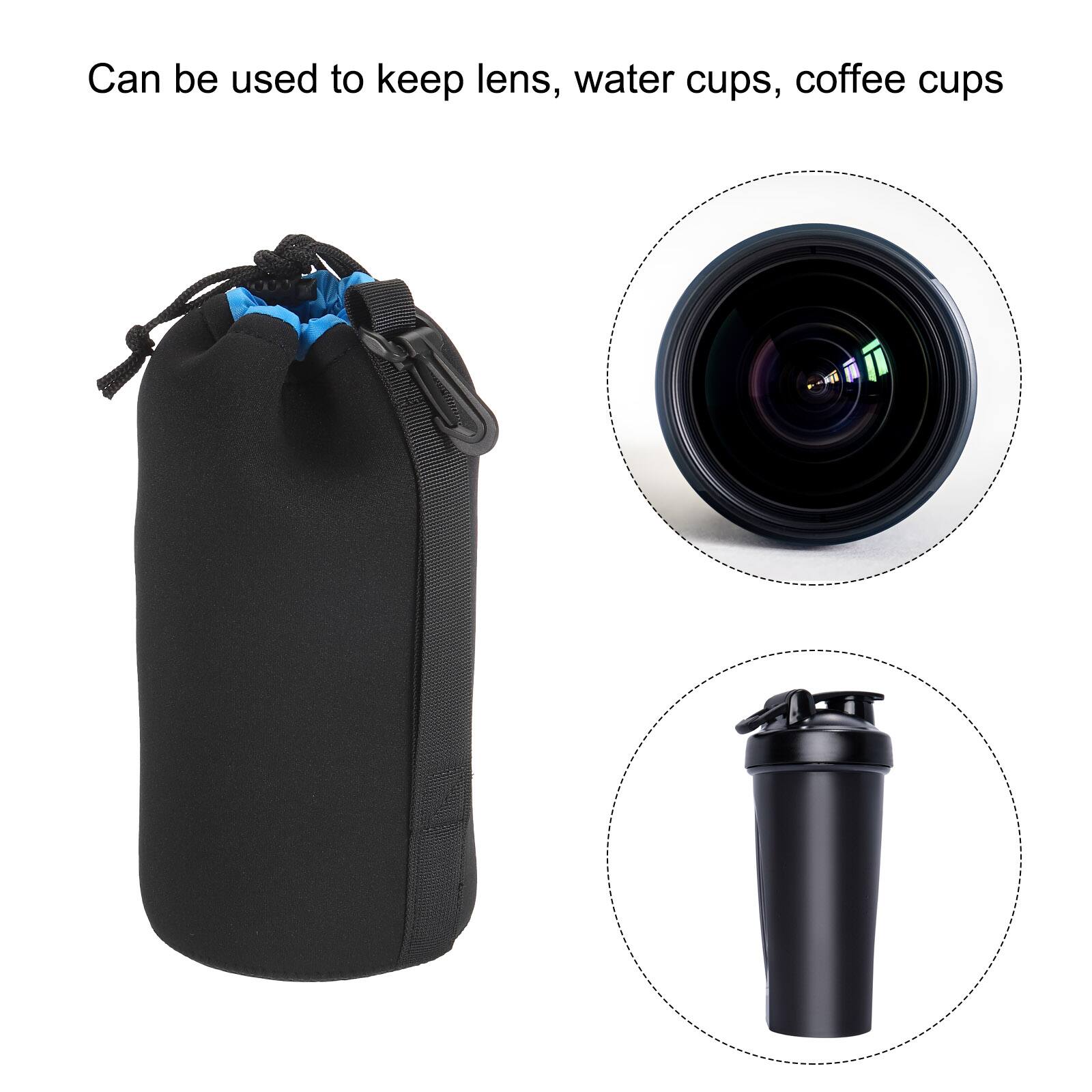 Can be used to keep lens, water cups, coffee cups