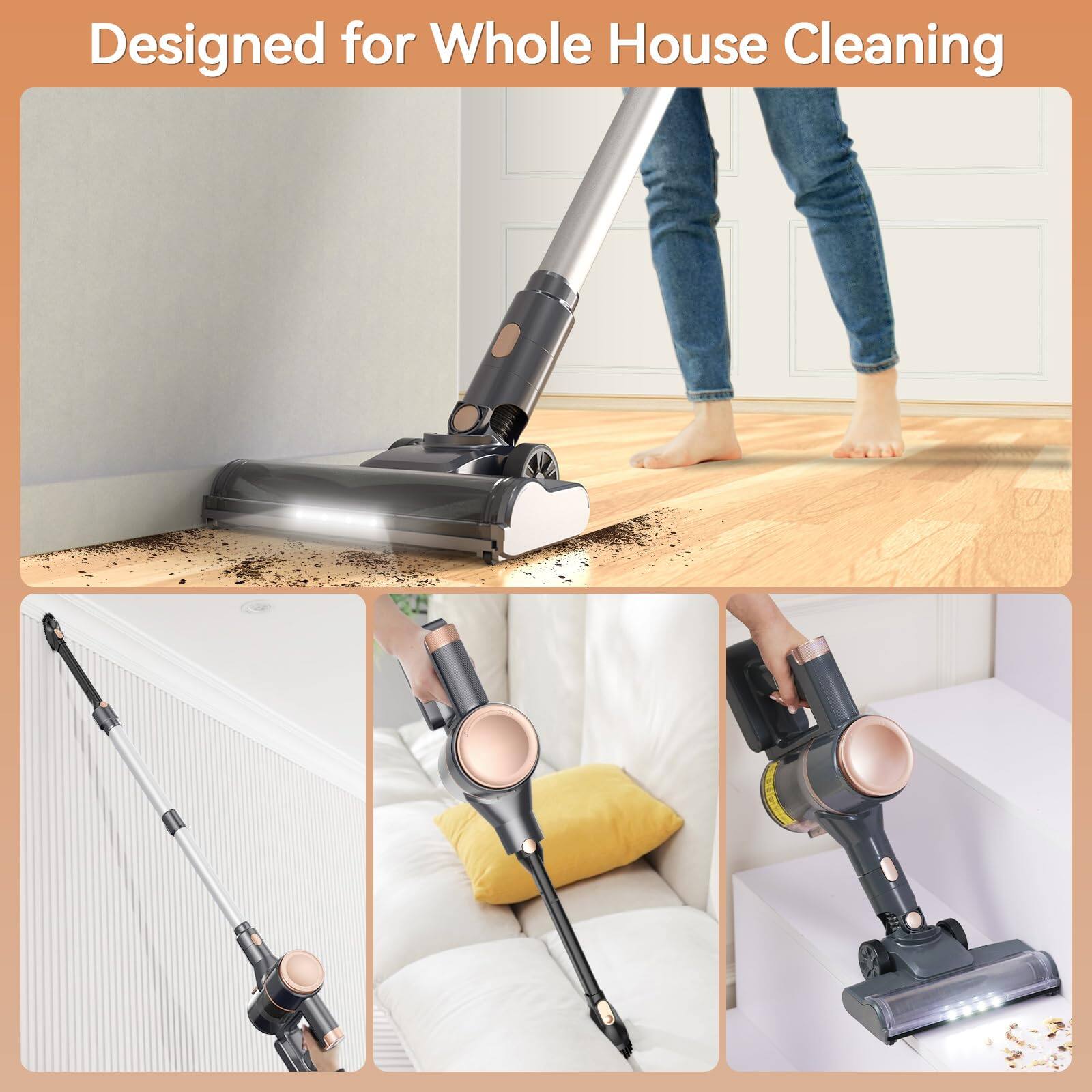 Designed for Whole House Cleaning