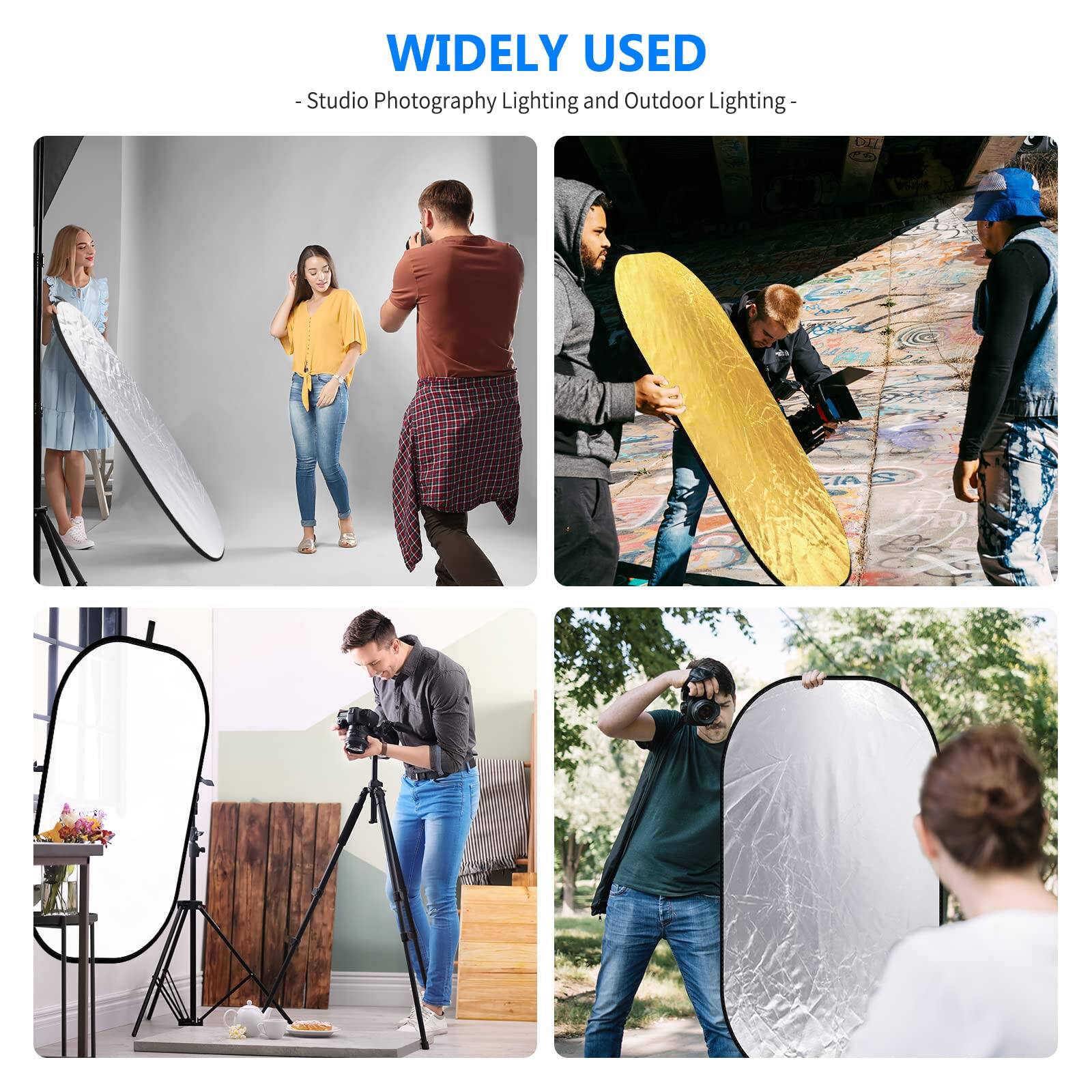 WIDELY USED  
- Studio Photography Lighting and Outdoor Lighting -